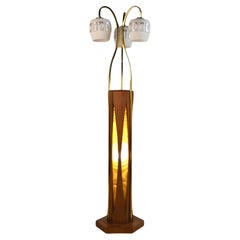 Otto Guggenheim Scupltural Vintage Mid Century Modern Floor Lamp c. 1960s