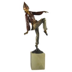 Otto Hafenrichter, Art déco-Bronze-Tänzer im Art déco-Stil