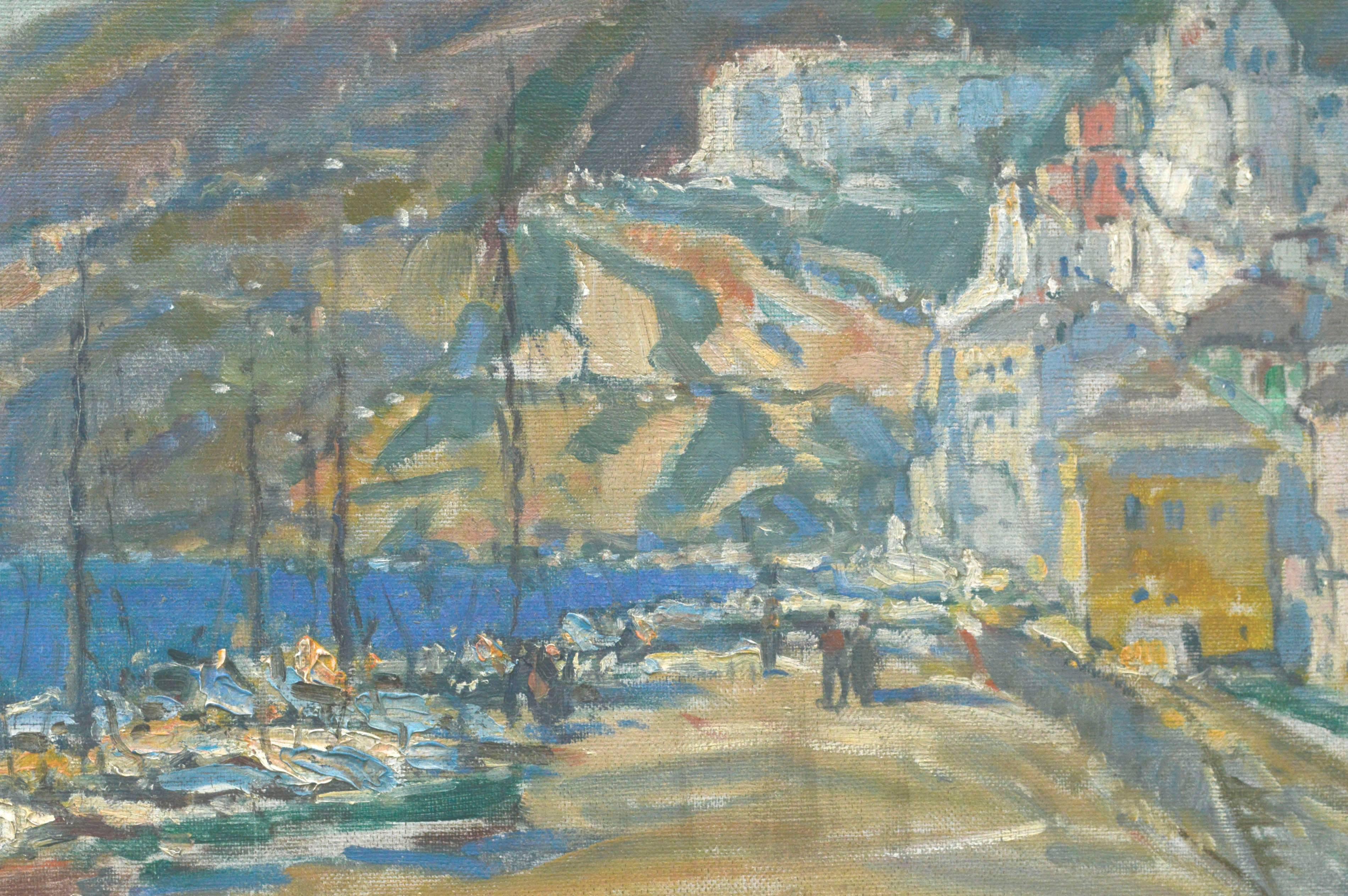 Amalfi Coast, Italy - Painting by Otto Hamel