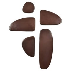 Otto Hammered Copper Wall Sculpture III by Aura Carpio