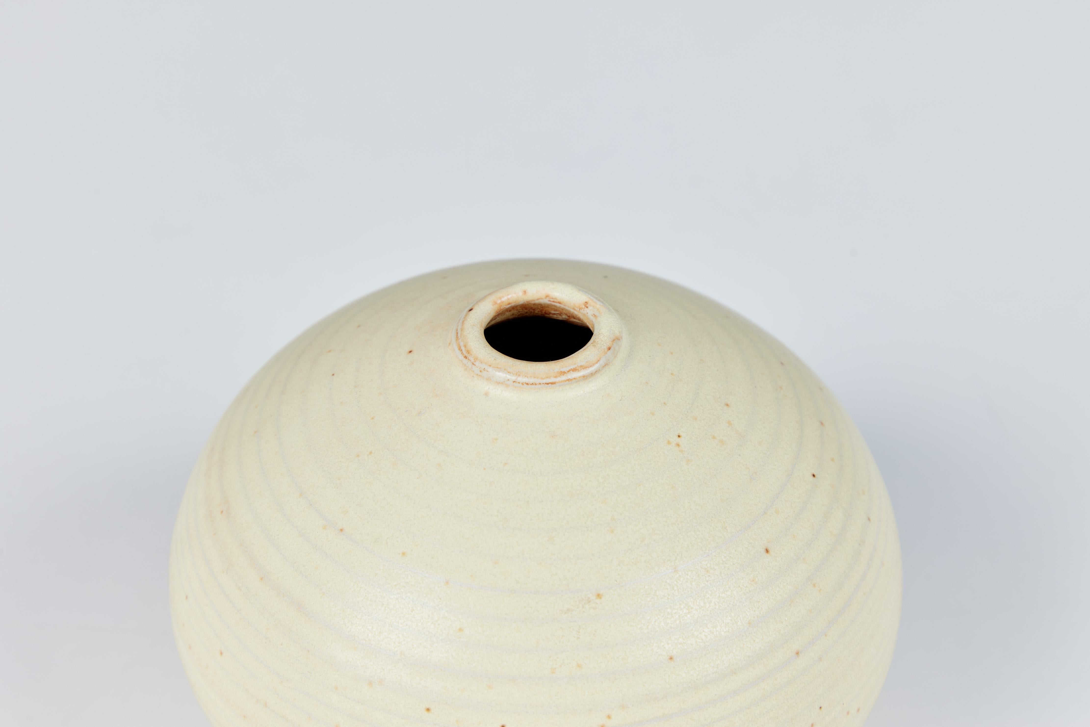 Glazed Otto Heino Ceramic Bud Vase For Sale