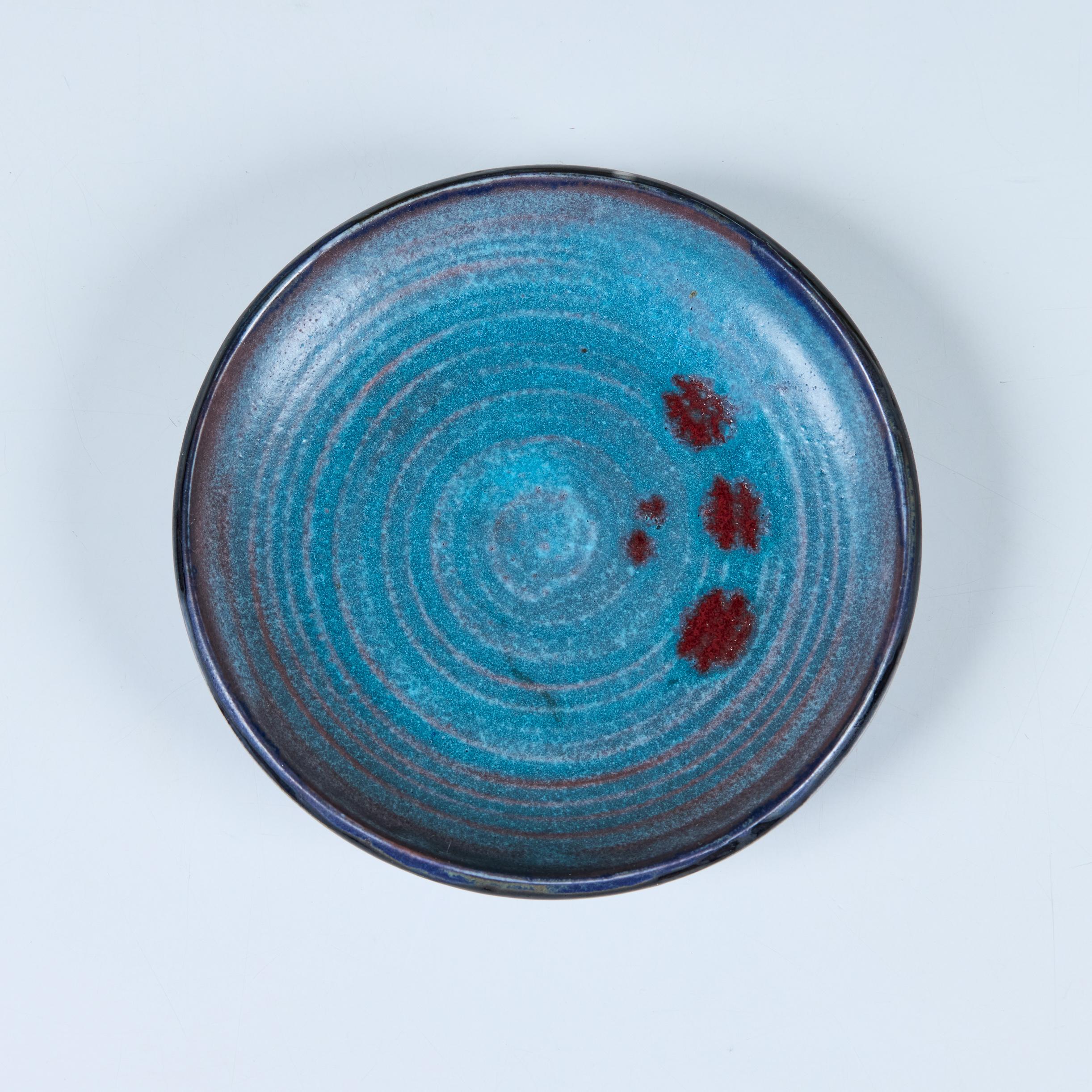 Americano Piatto in ceramica Otto Heino in vendita
