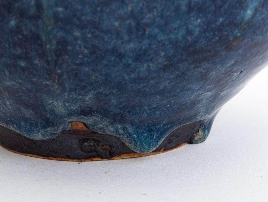 Vaso ovale in gres di Otto Heino 1