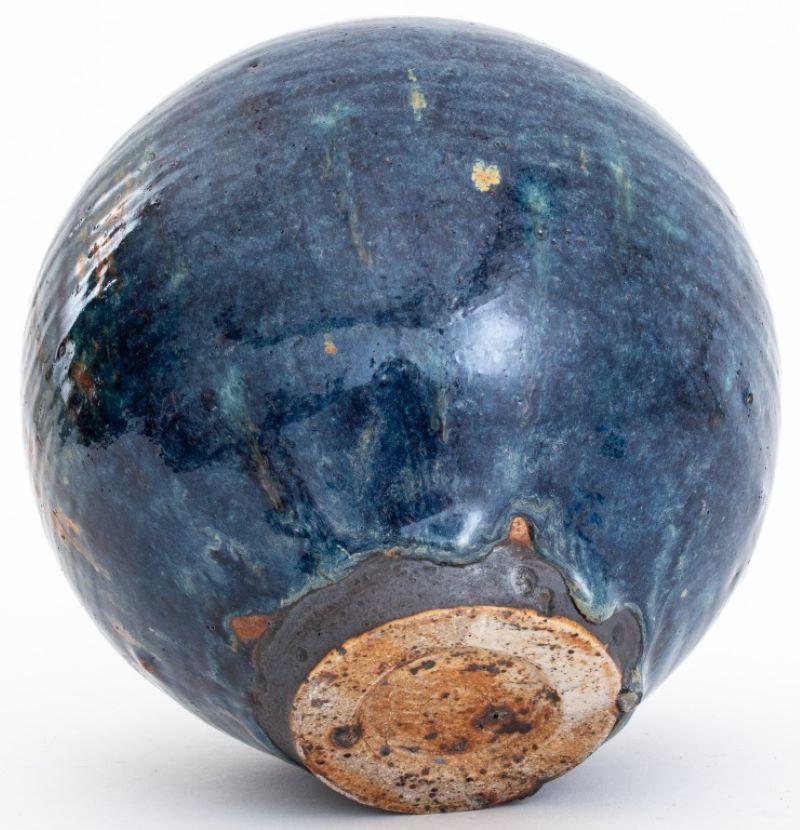 Vaso ovale in gres di Otto Heino 2