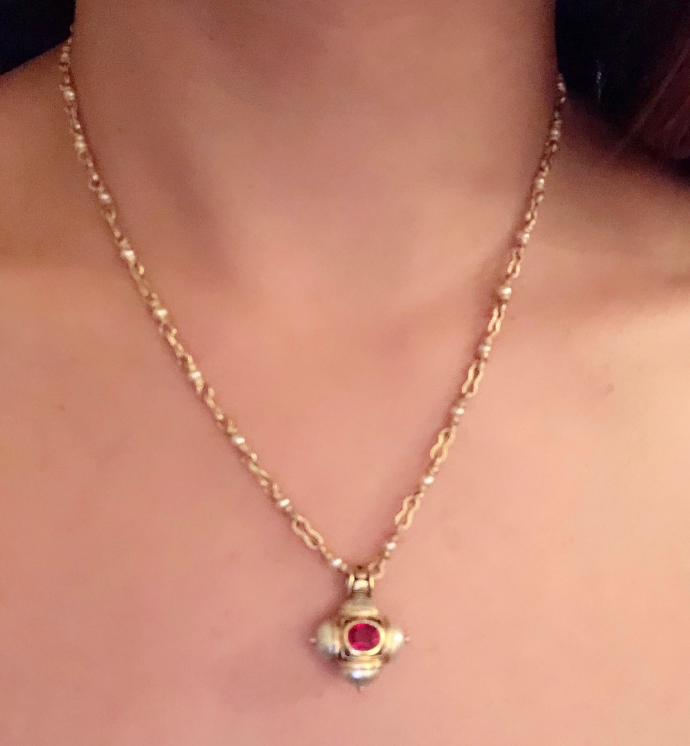 18 KT Gold Otto Jakob Lalibela Necklace, one of the most desired artisans in the world today, creates his jewels with an old world spirit that is mystifying, and this  
