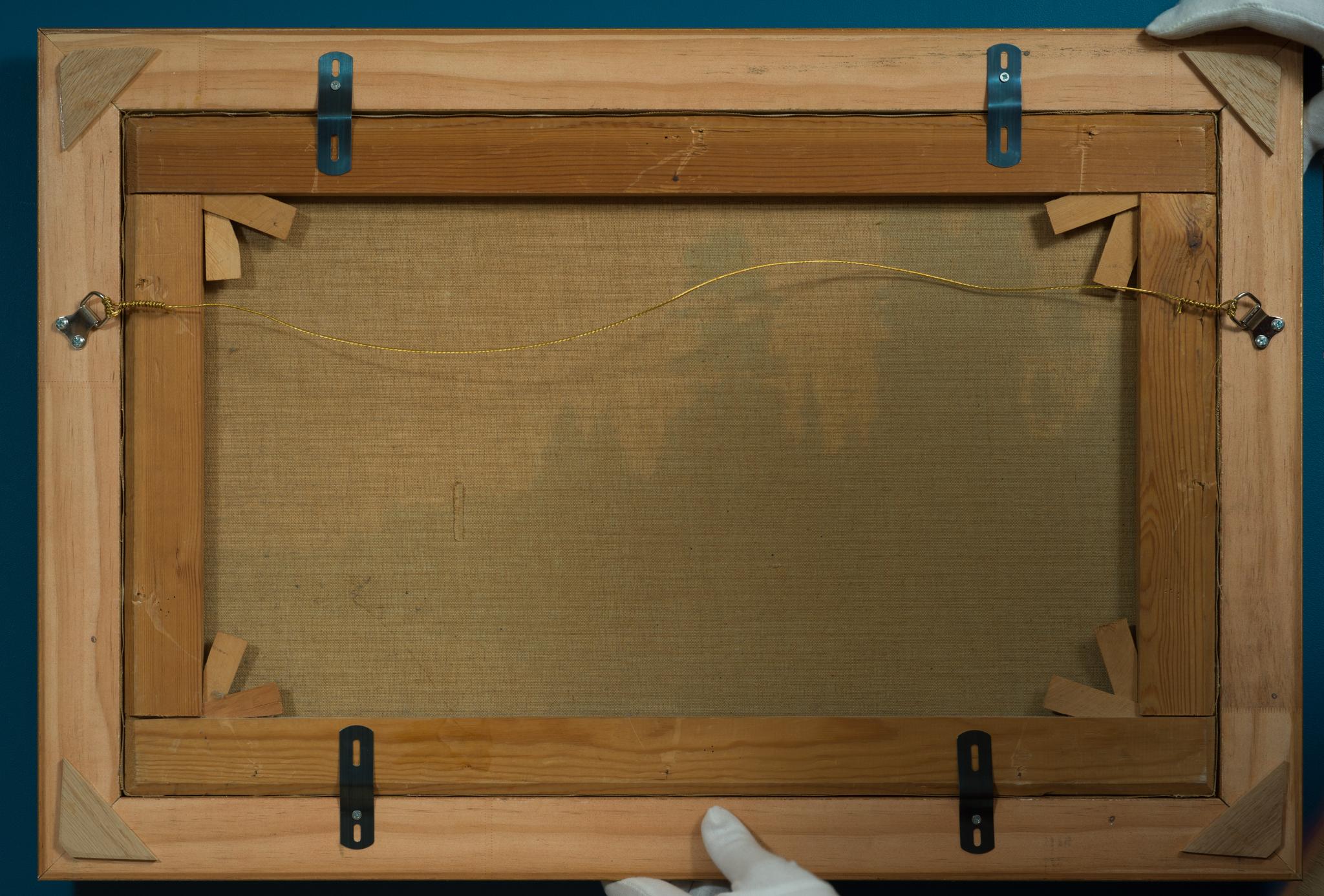 Archipel au crépuscule, 1948
Huile sur toile, représentant probablement une scène côtière de l'archipel de Söderhamn baignée dans la chaude lueur du crépuscule. Lindberg a magistralement capturé la tranquillité du crépuscule avec une riche palette