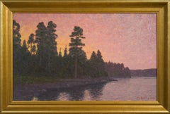 Arcipelago scandinavo al tramonto, 1948