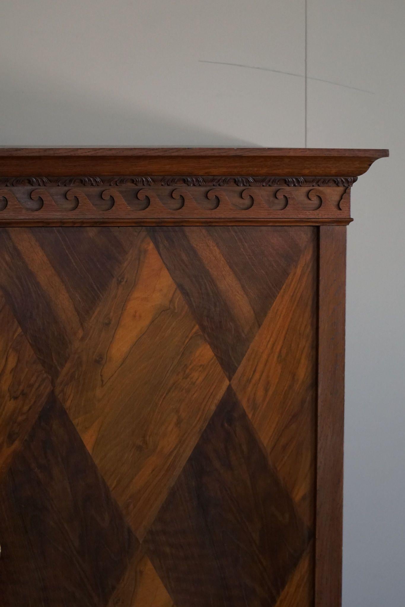 Otto Meyer, Harlequin Cabinet in Nutwood, Danish Modern, Made in 1926 7