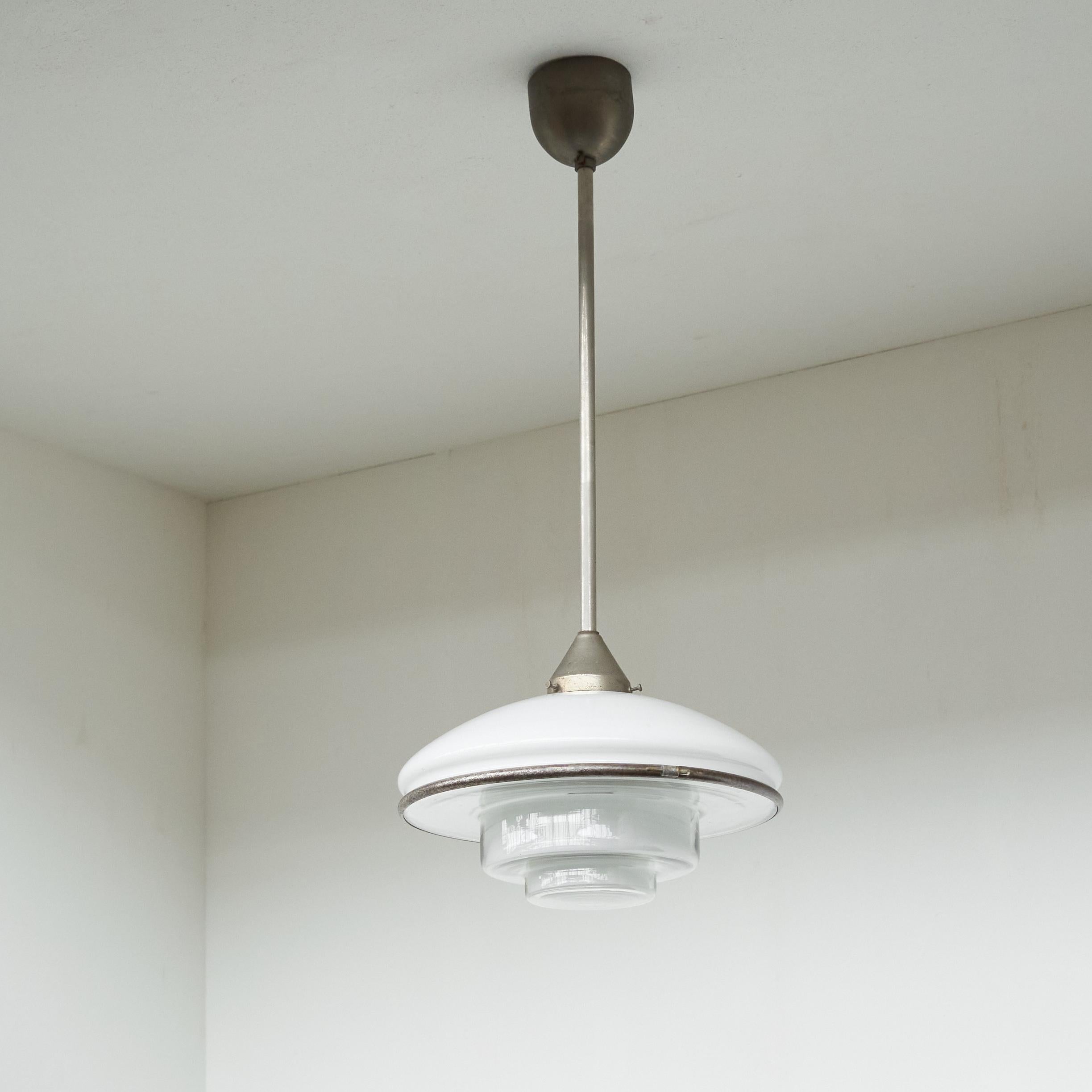 Otto Müller Pendentif Bauhaus 'P3' très original pour Sistrah 1931 en vente 7