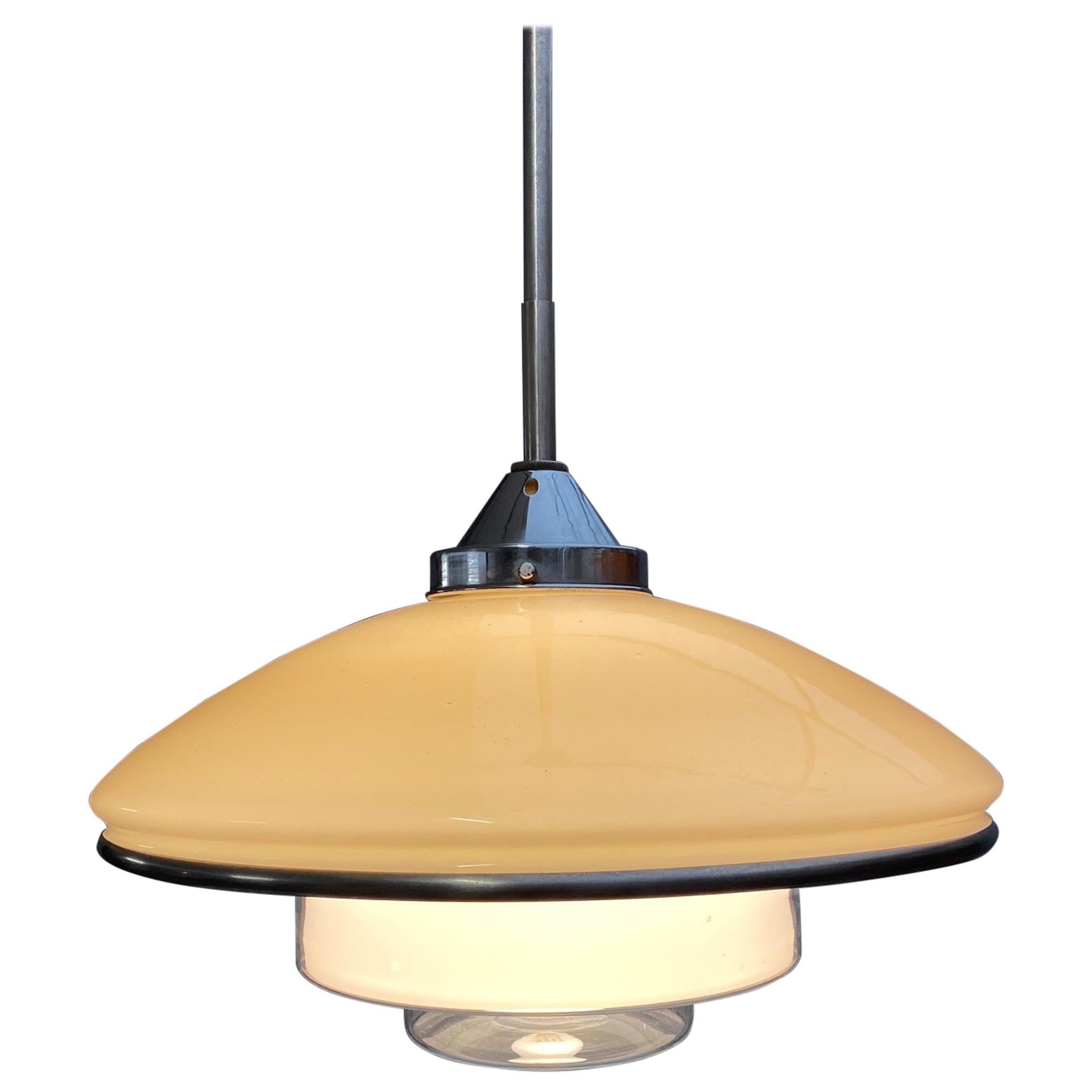 Otto Müller Pendant Light P4 for Sistrah, 1930s