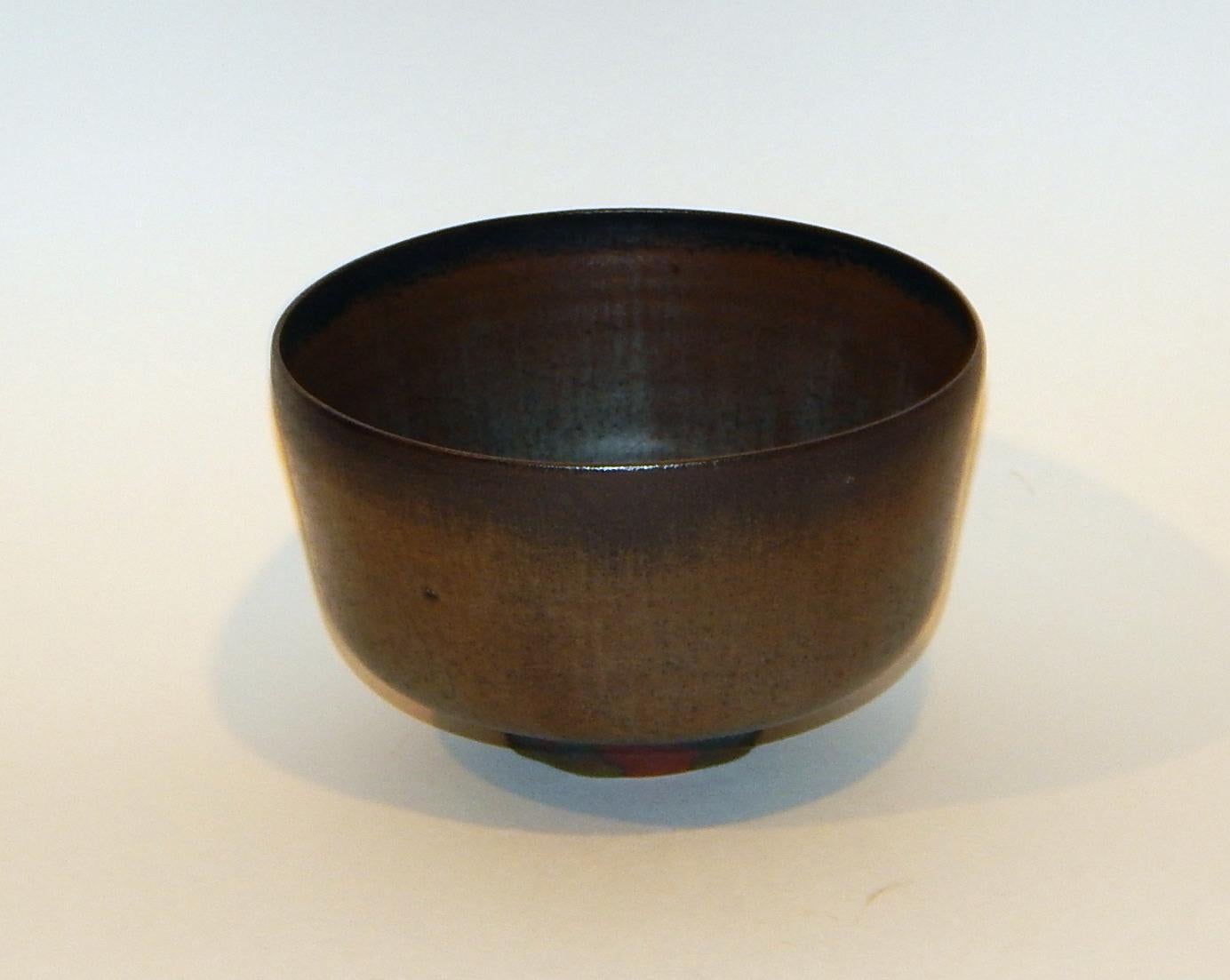 Otto Natzler Studio Pottery Vase In Good Condition For Sale In Phoenix, AZ