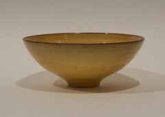 Otto Natzler Yellow Flared Bowl