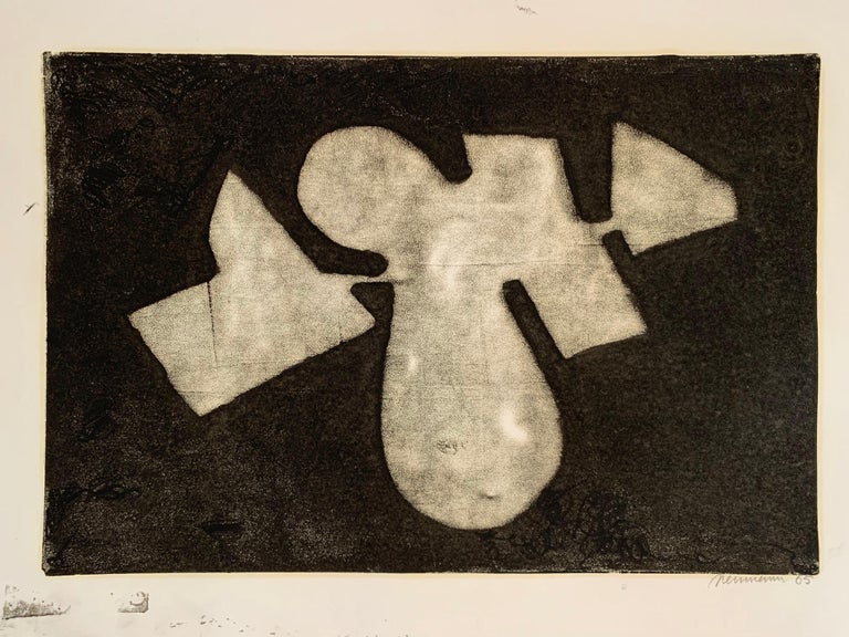 Otto Neumann Abstract Print - 067036