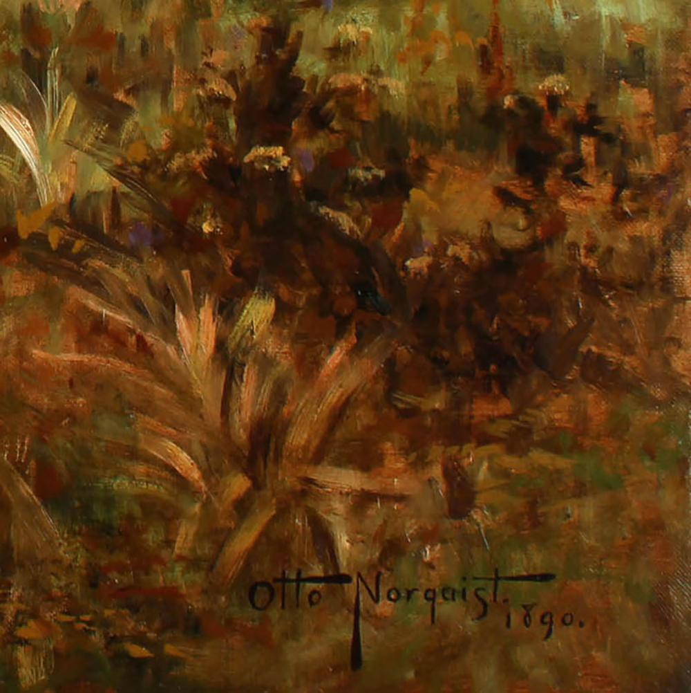 Gordon Setter in einer Landschaft von Otto Norquist (Amerikanisch: 1859-1906) im Angebot 3