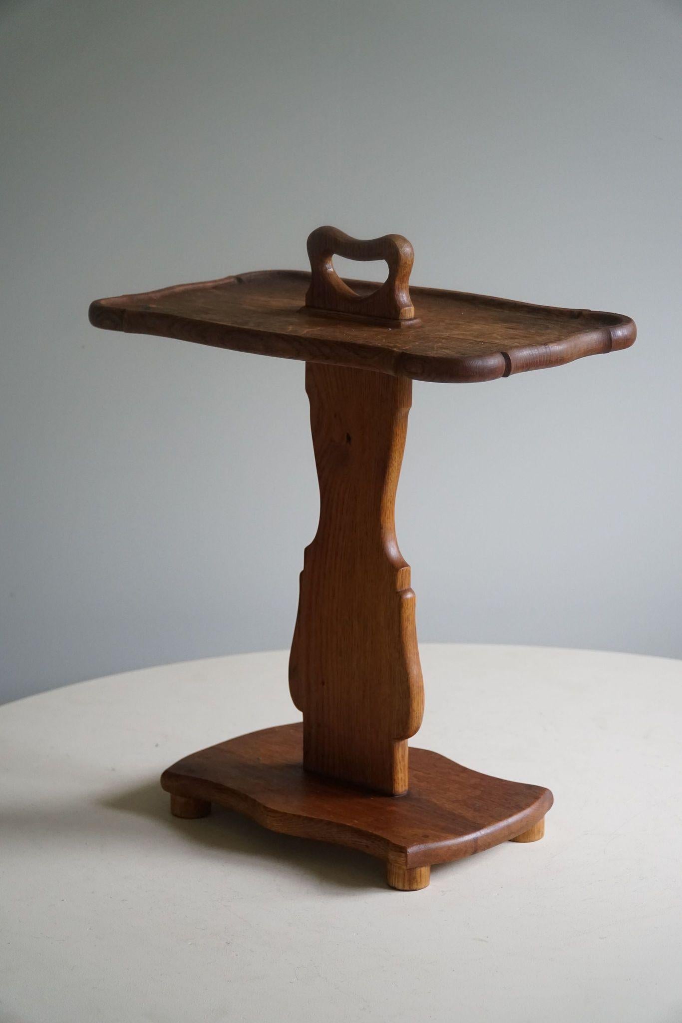 Otto Ostbjerg, Moderno danese, Tavolino trasportabile in Oak, anni '50 4