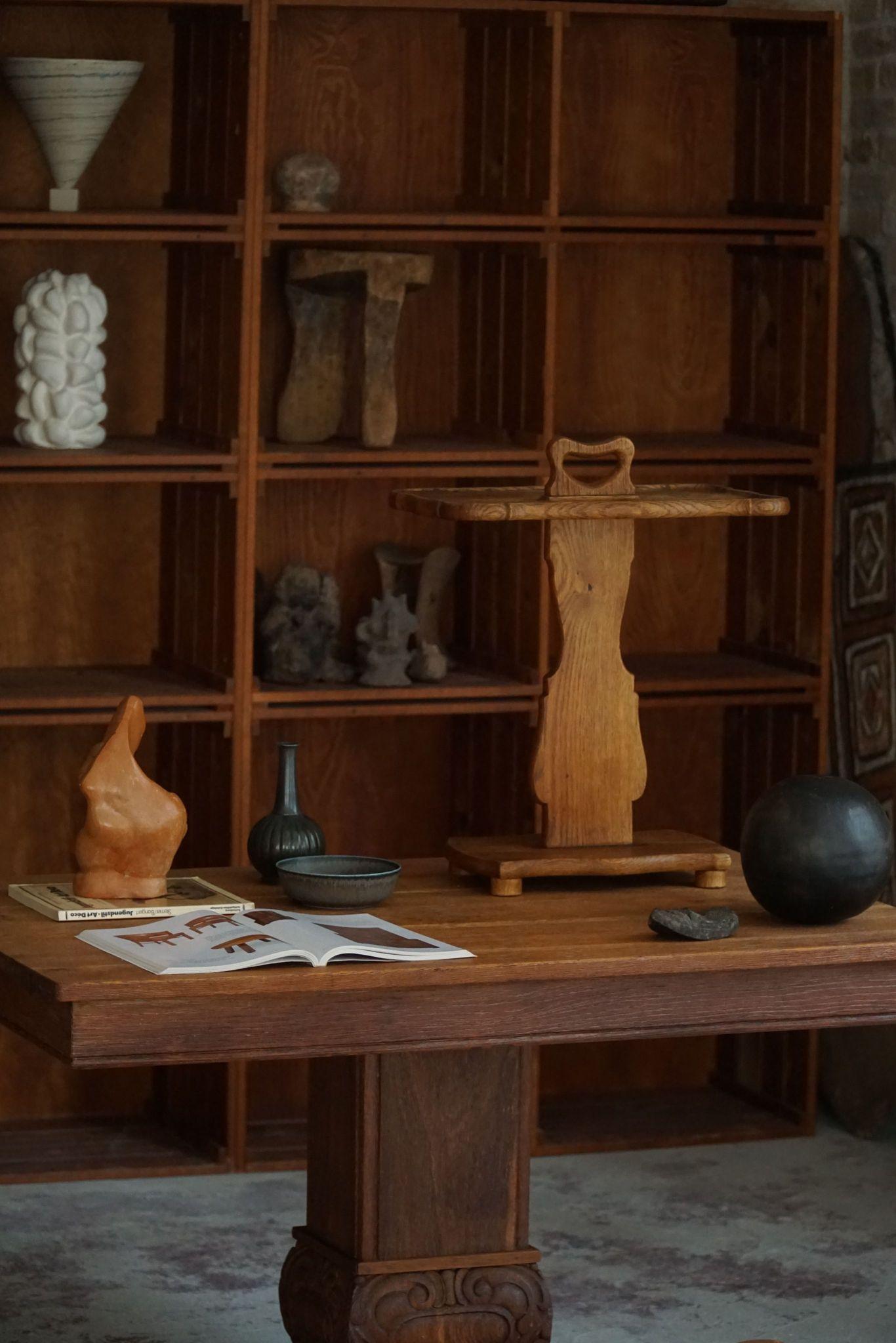 Mid-Century moderno Otto Ostbjerg, Moderno danese, Tavolino trasportabile in Oak, anni '50