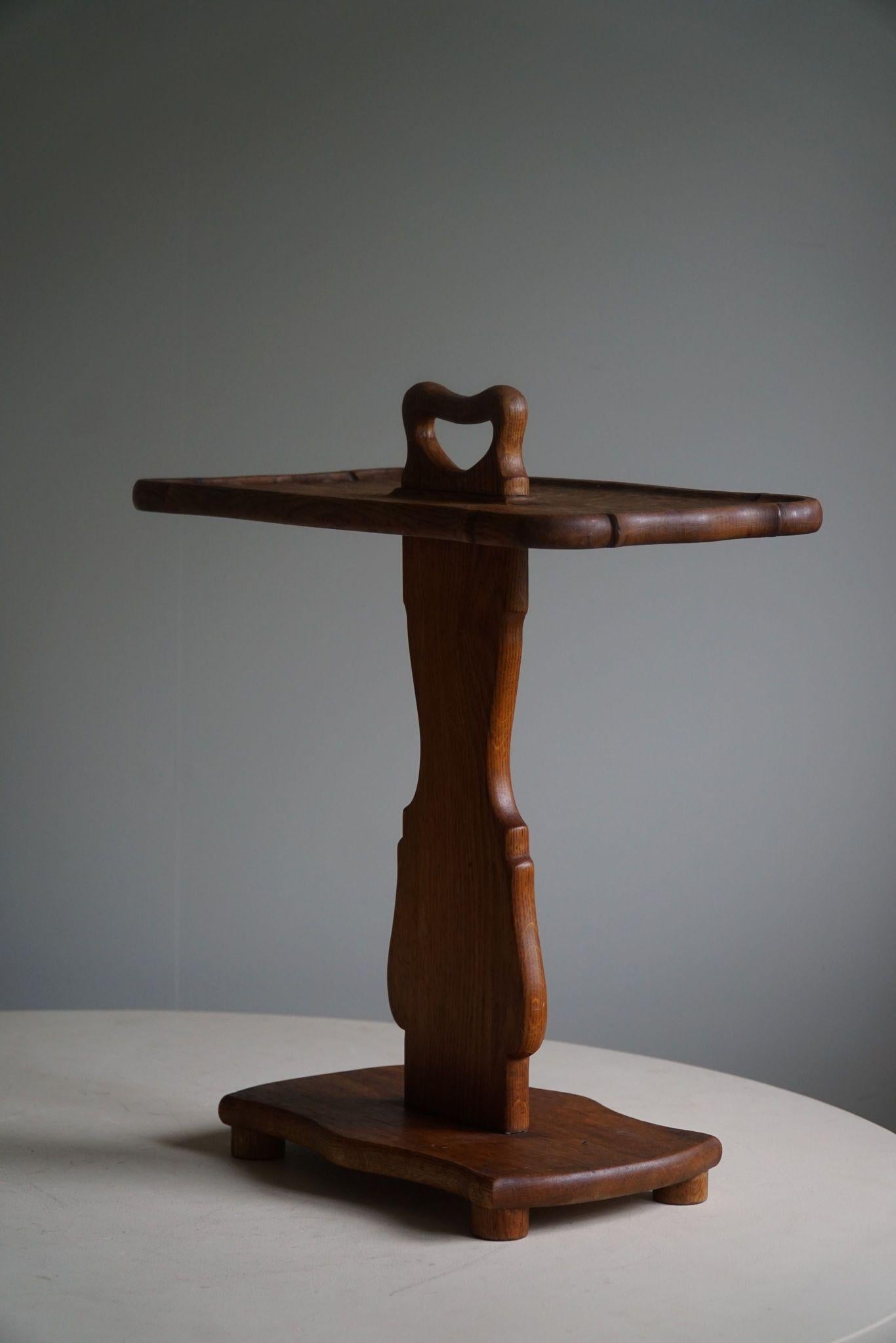 Otto Ostbjerg, Moderno danese, Tavolino trasportabile in Oak, anni '50 1