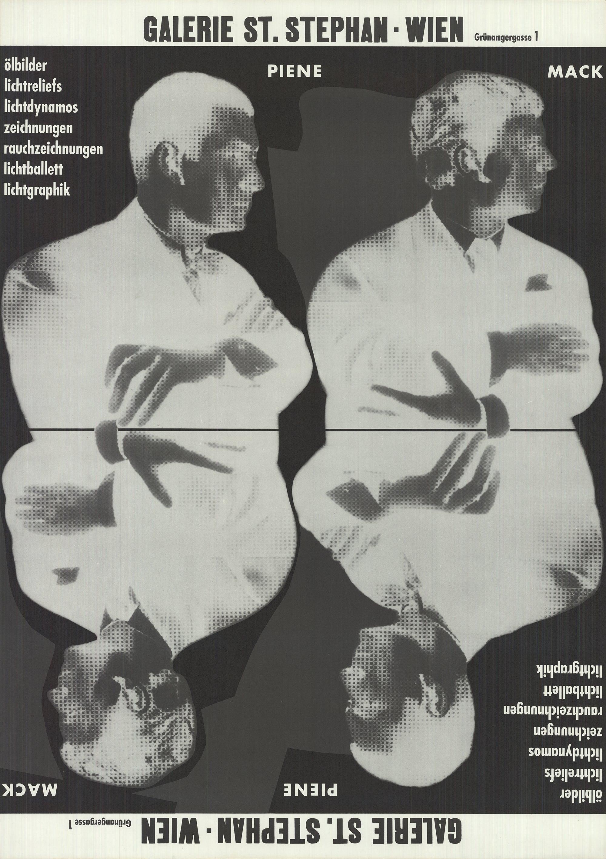 Otto Piene "Zero" 1961- Lithographie offset