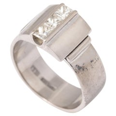 Otto Poulsen Diamond Gold Ring