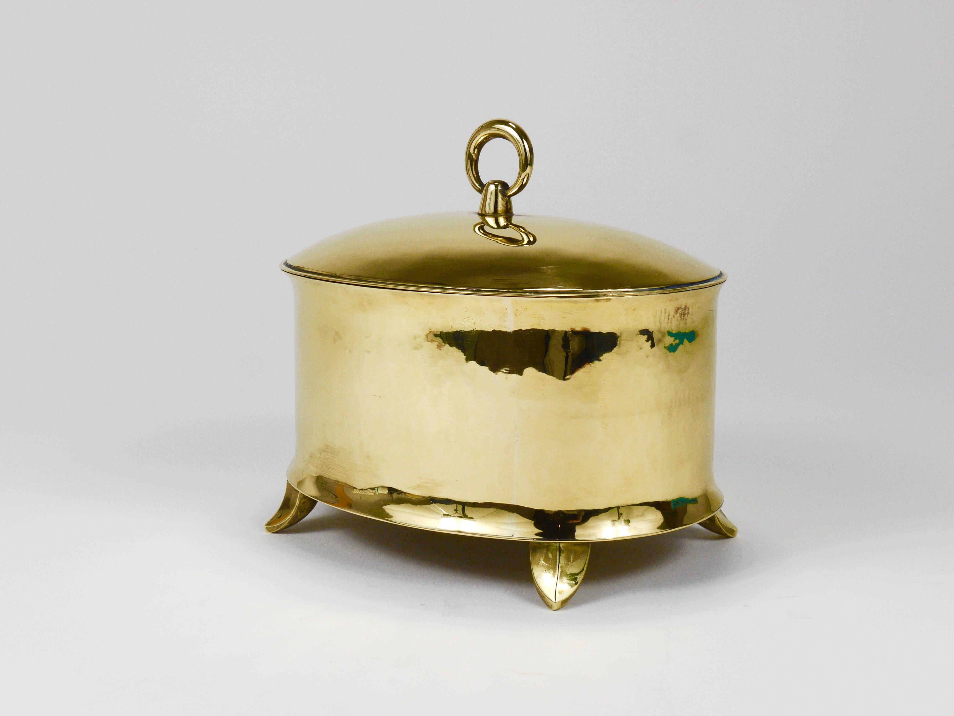 Bol avec couvercle Art Nouveau Otto Prutscher, Melzer & Neuhardt, années 1920 en vente 3