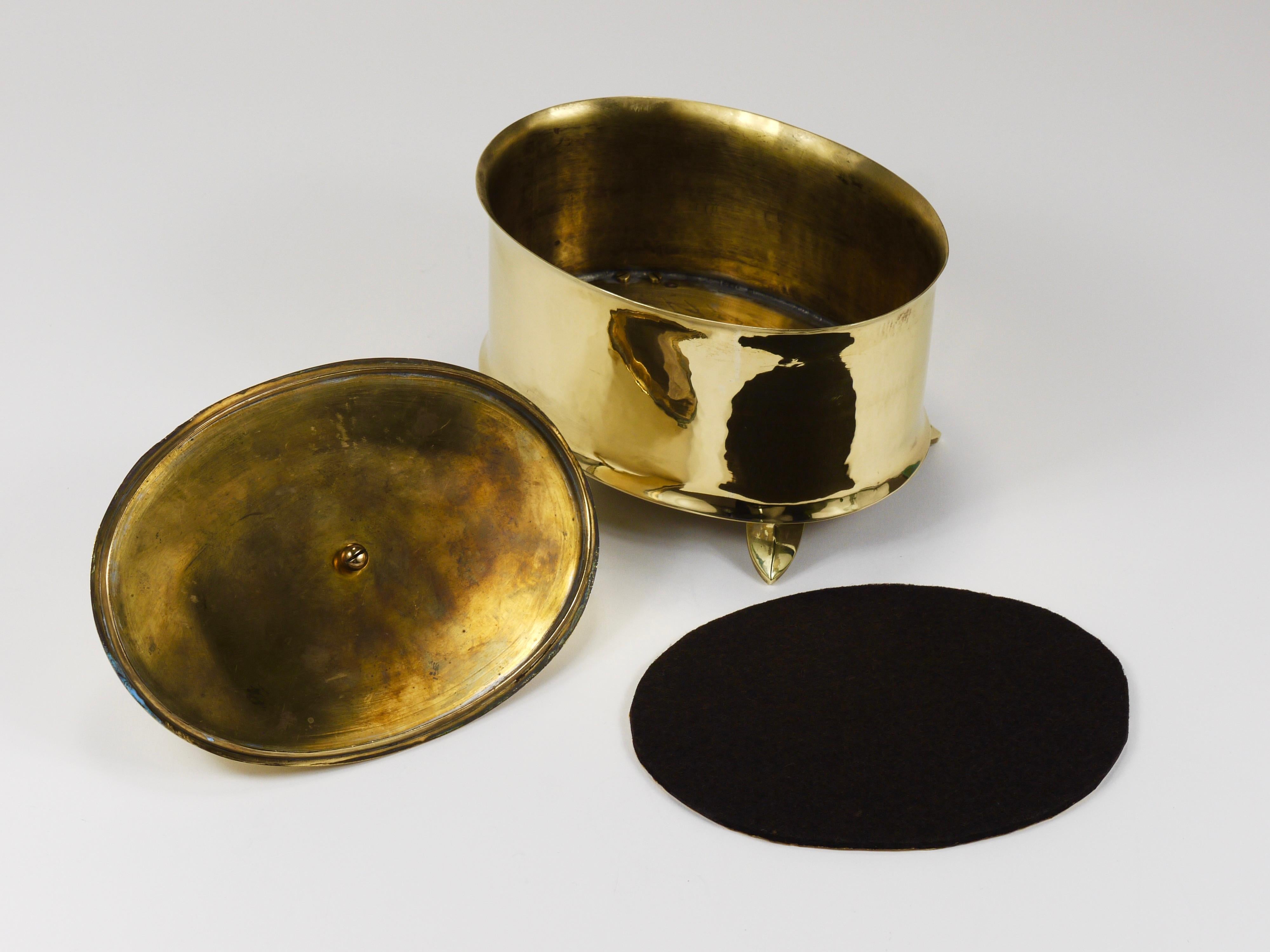 Bol avec couvercle Art Nouveau Otto Prutscher, Melzer & Neuhardt, années 1920 en vente 12