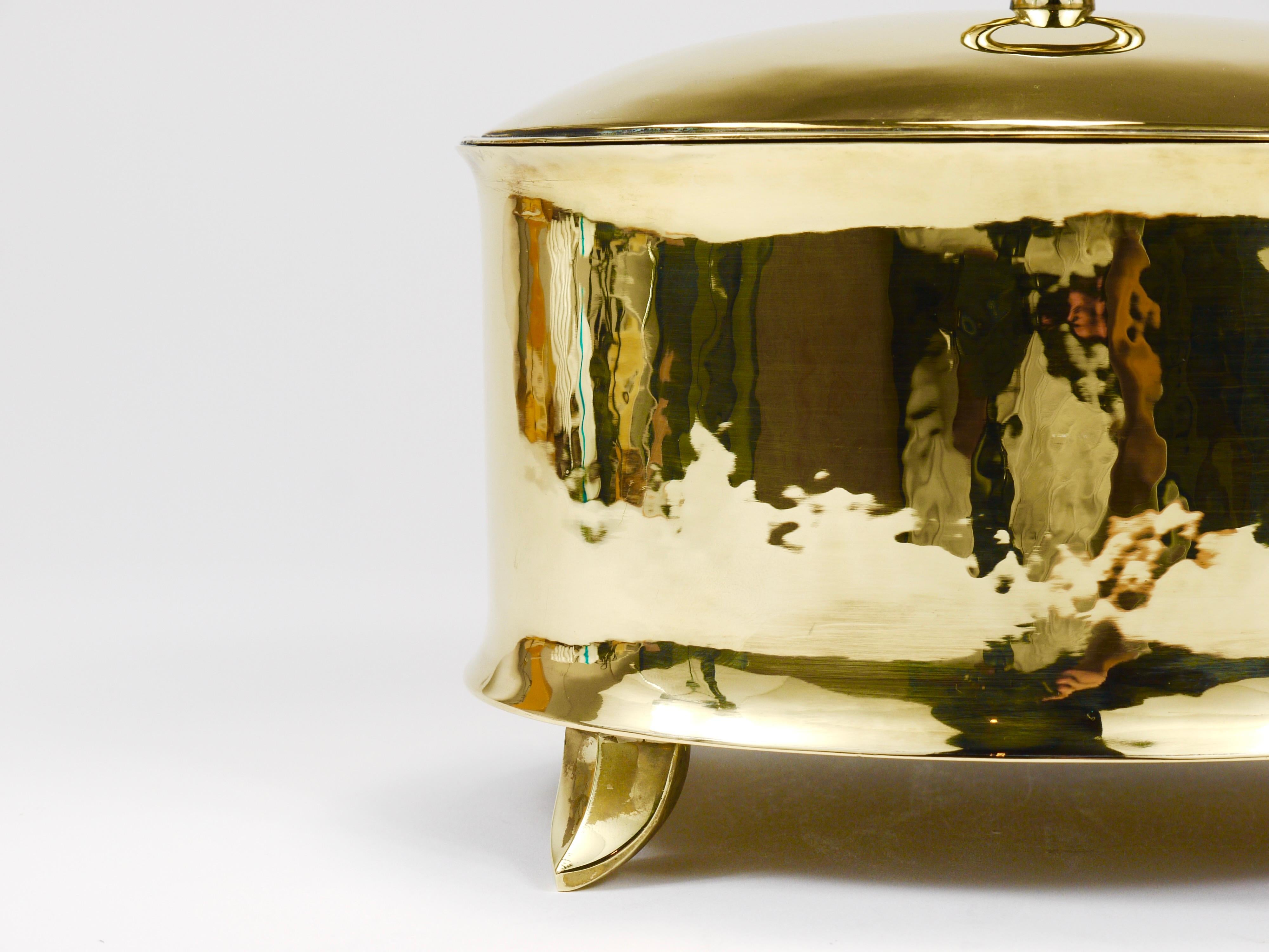 Art nouveau Bol avec couvercle Art Nouveau Otto Prutscher, Melzer & Neuhardt, années 1920 en vente