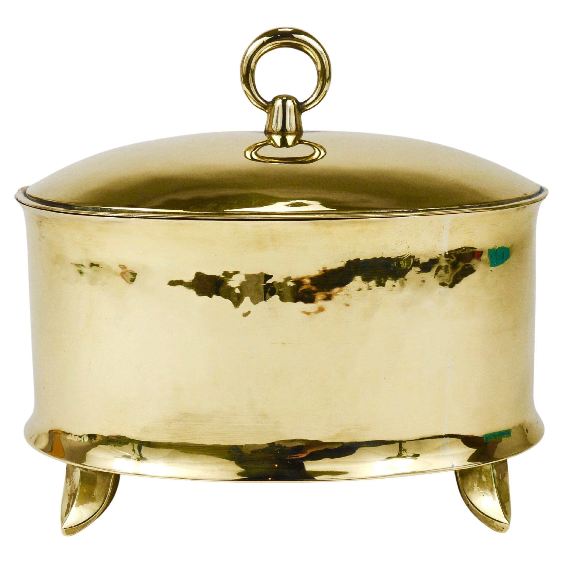 Bol avec couvercle Art Nouveau Otto Prutscher, Melzer & Neuhardt, années 1920 en vente