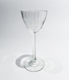 Vaso con tallo facetado Otto Prutscher para Meyr's Neffe, Wiener Werkstätte, 1909