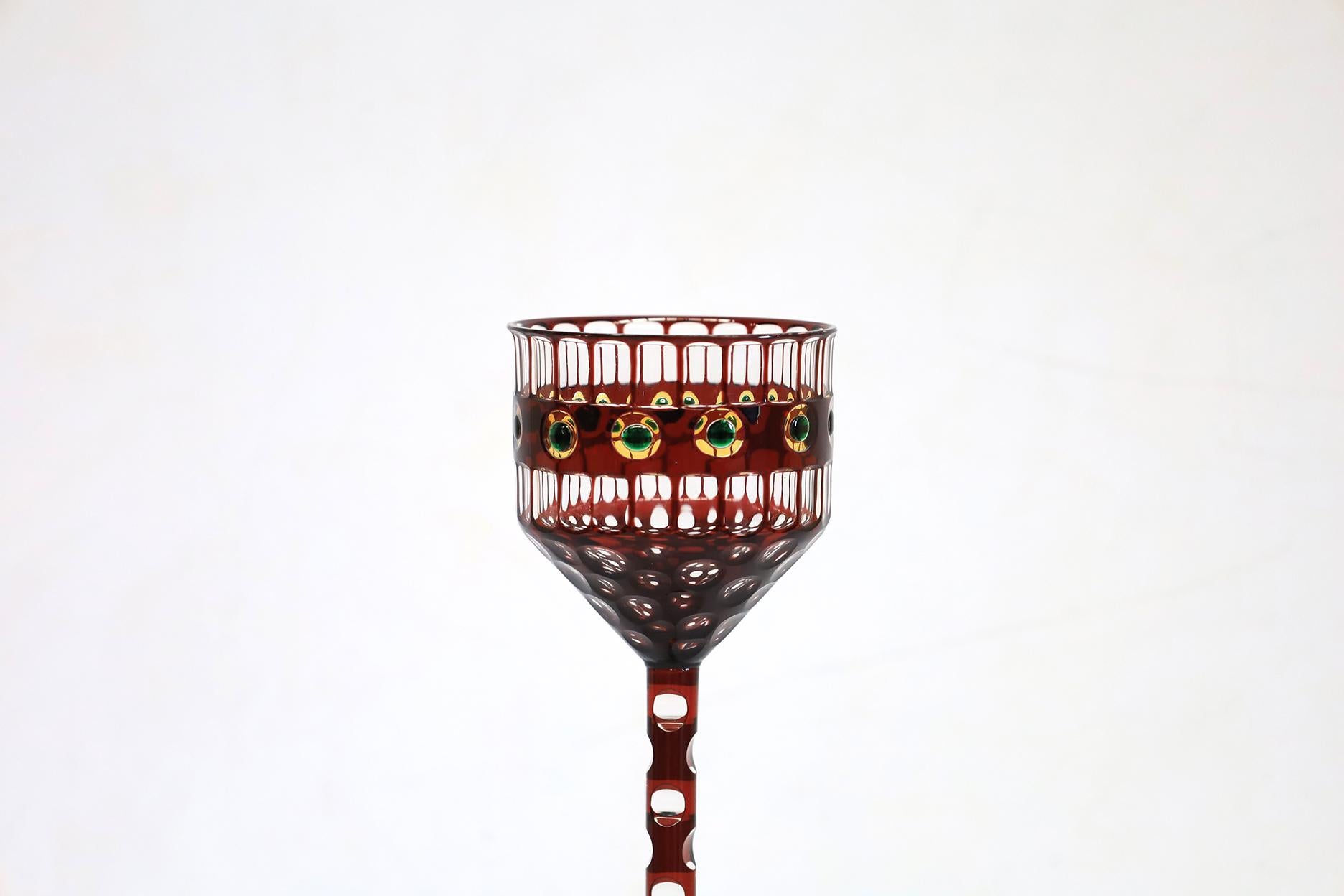 Jugendstil Verre Otto Prutscher en vente