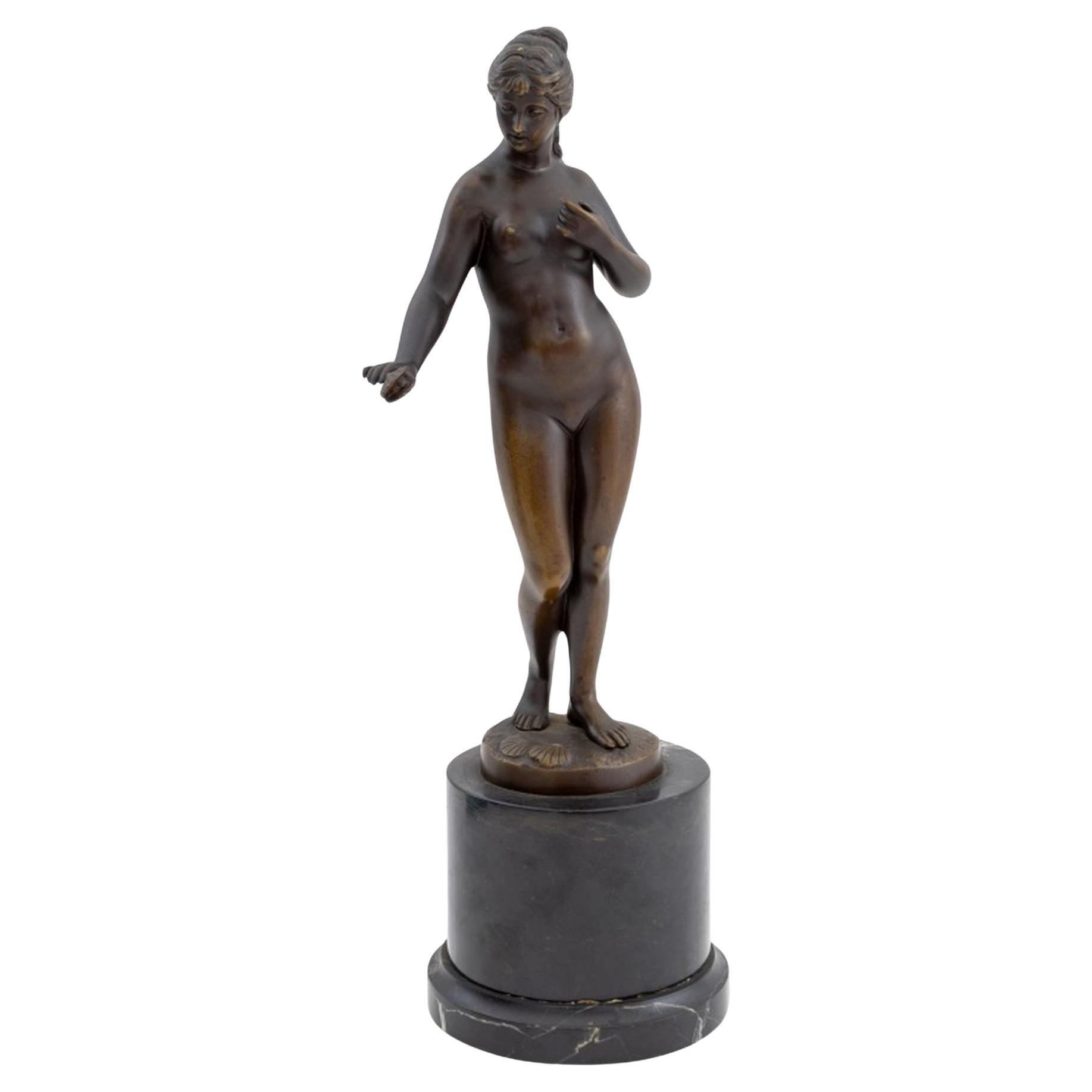 Escultura de bronce Venus de pie Otto Rasmussen
