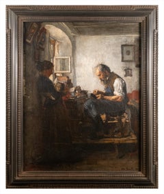 In the Tailor's Shop, 1885 par Otto Rauth
