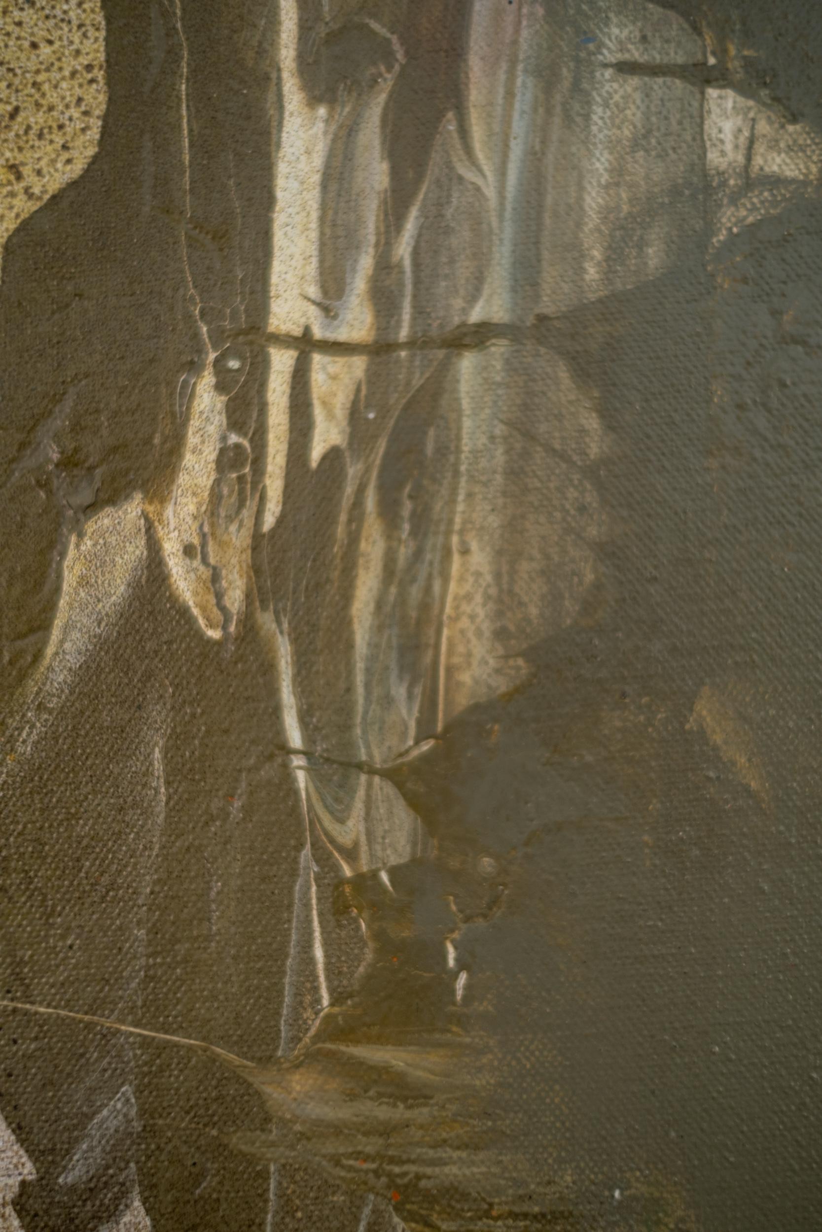 Composition of Light - zeitgenössisch, kubistisch, abstrakt, Acryl auf Leinwand im Angebot 6