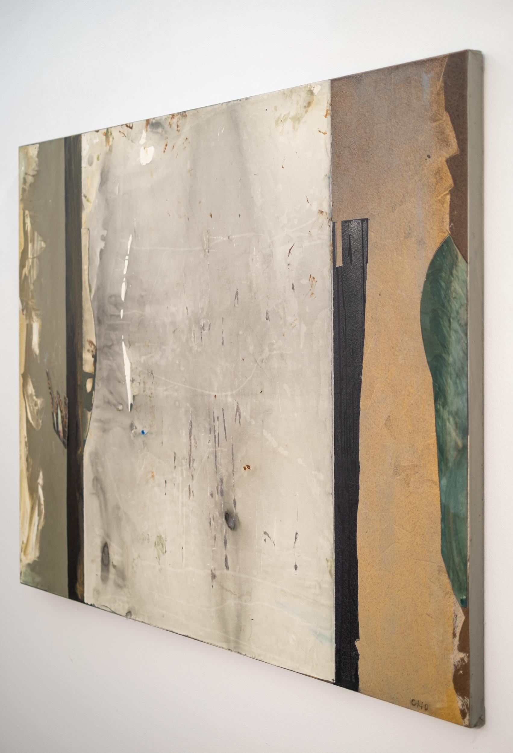Composition of Light - zeitgenössisch, kubistisch, abstrakt, Acryl auf Leinwand (Abstrakt), Painting, von Otto Rogers
