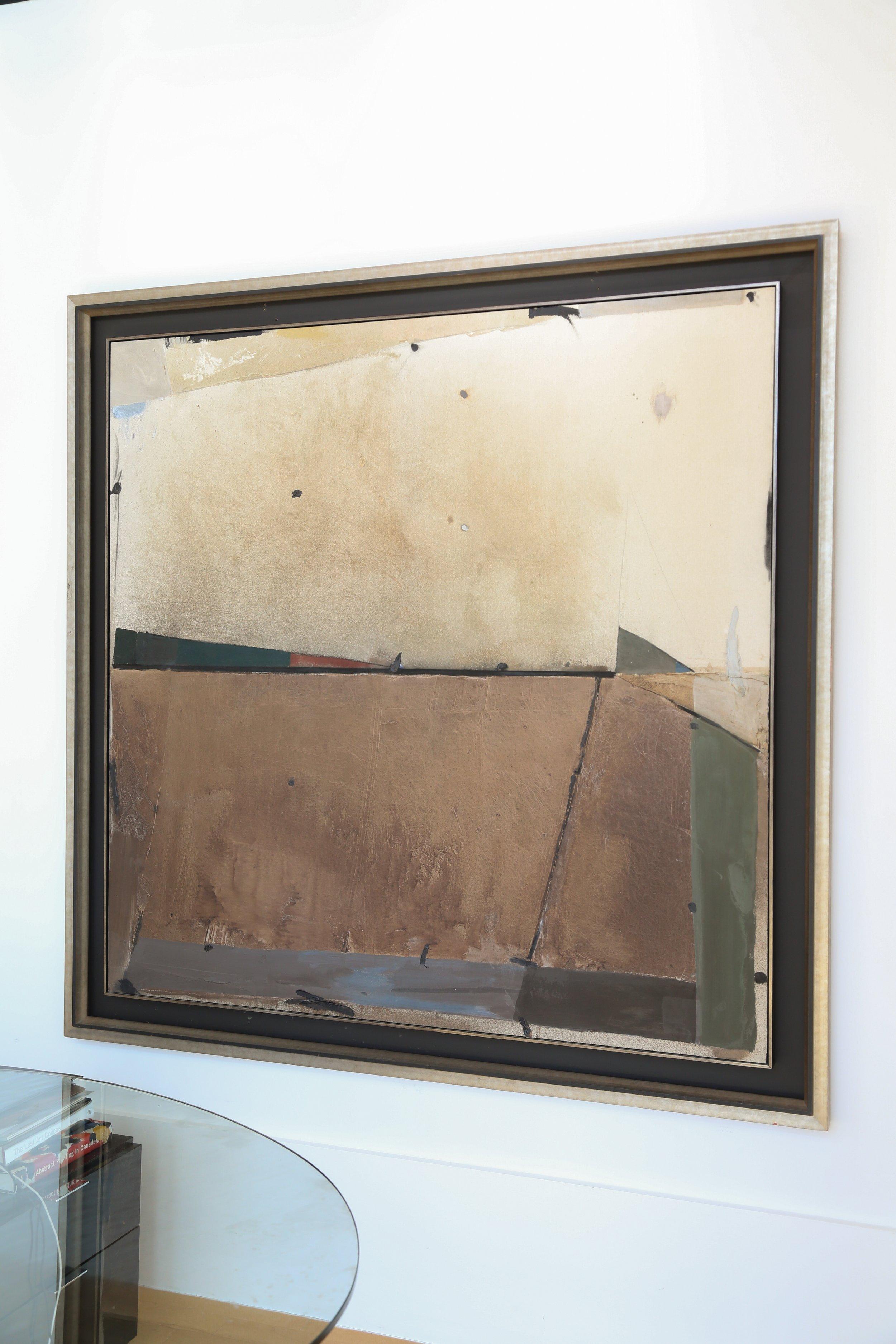 Memoria de Holly Land - Abstract Painting Negro de Otto Rogers