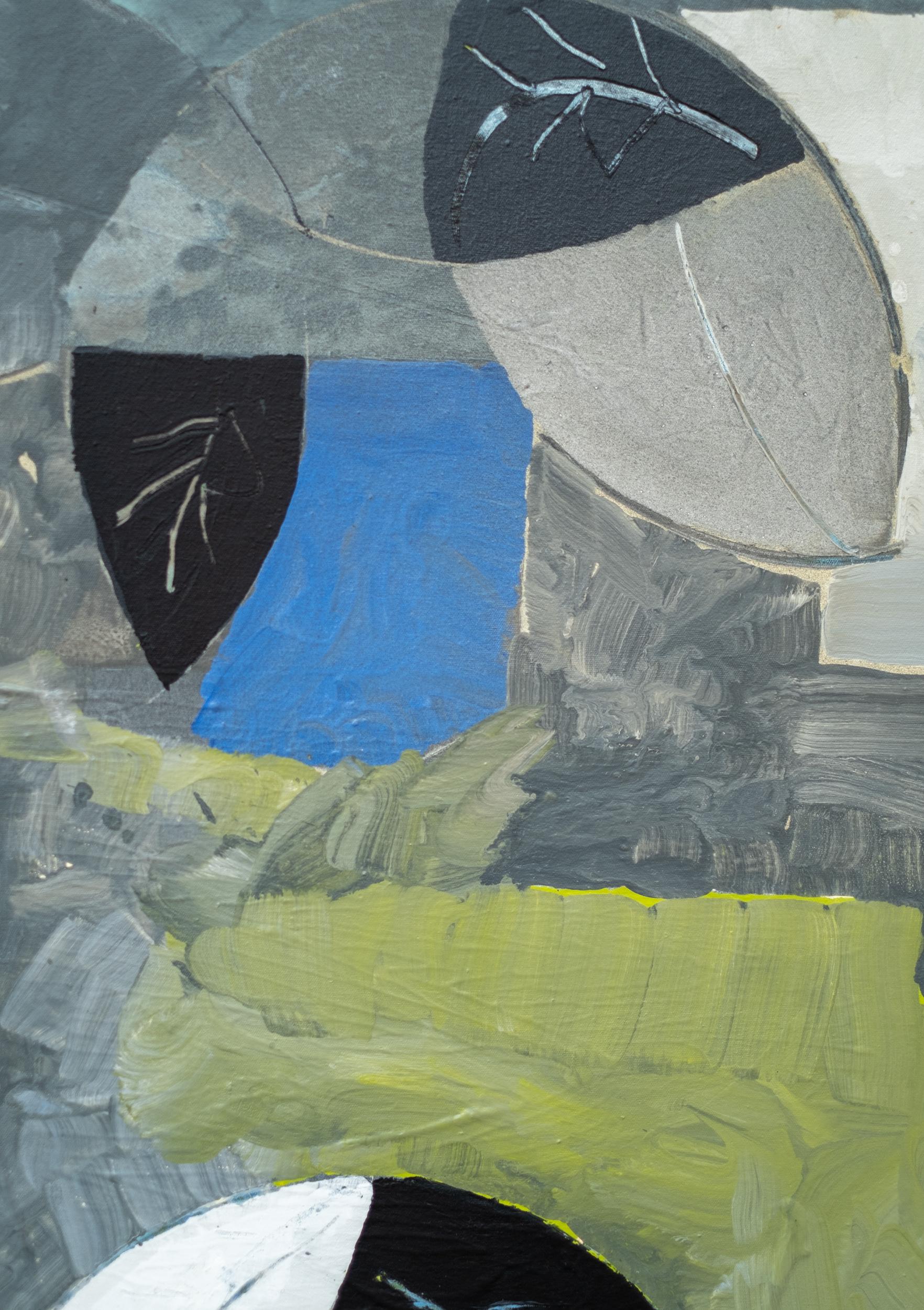 Questo quadro acrilico astratto ispirato alla natura è stato creato da Otto Rogers.

Rinomato a livello internazionale come magistrale artista astratto, l'estetica distintiva di Otto Rogers combinava spesso passaggi geometrici con forme presenti in