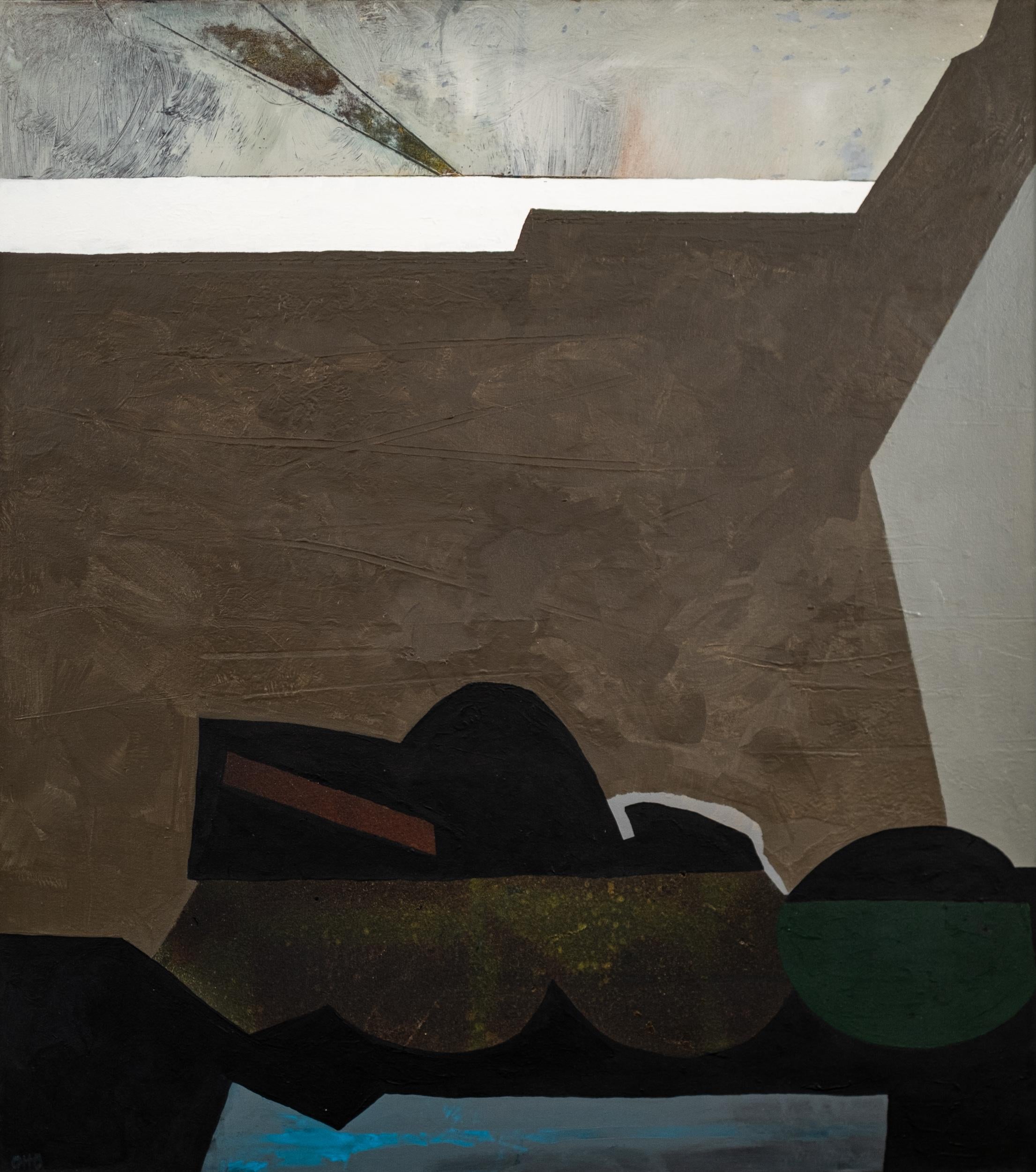 Abstract Painting de Otto Rogers - Light Drama - contemporáneo, cubista, abstracto, acrílico sobre lienzo