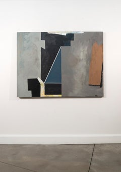 Mystery of Light Composition - contemporary, cubist, abstract, acrylic on canvas