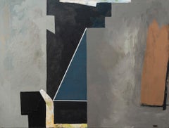 Mystery of Light Composition - contemporary, cubist, abstract, acrylic on canvas