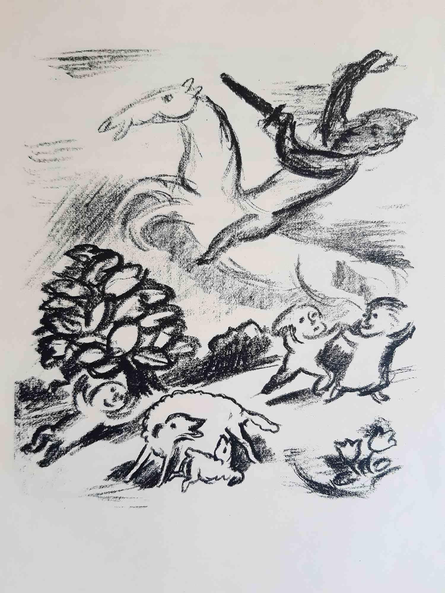 Die Lilienweisse Stute – Lithografien von Otto Schubert – 1920