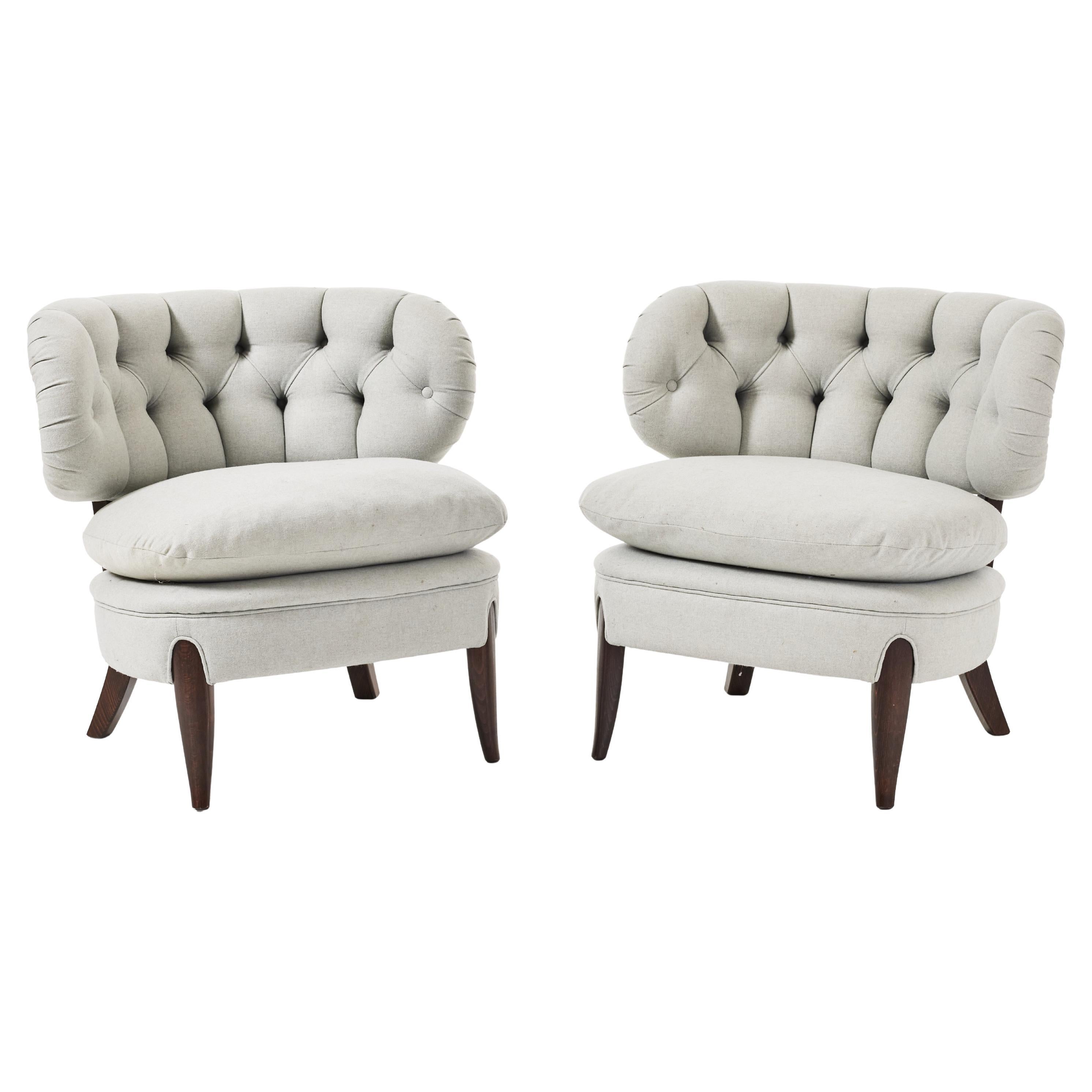 Otto Schulz armchair "Schulz" for BOET manufactured in Sweden by Jio MOBLER