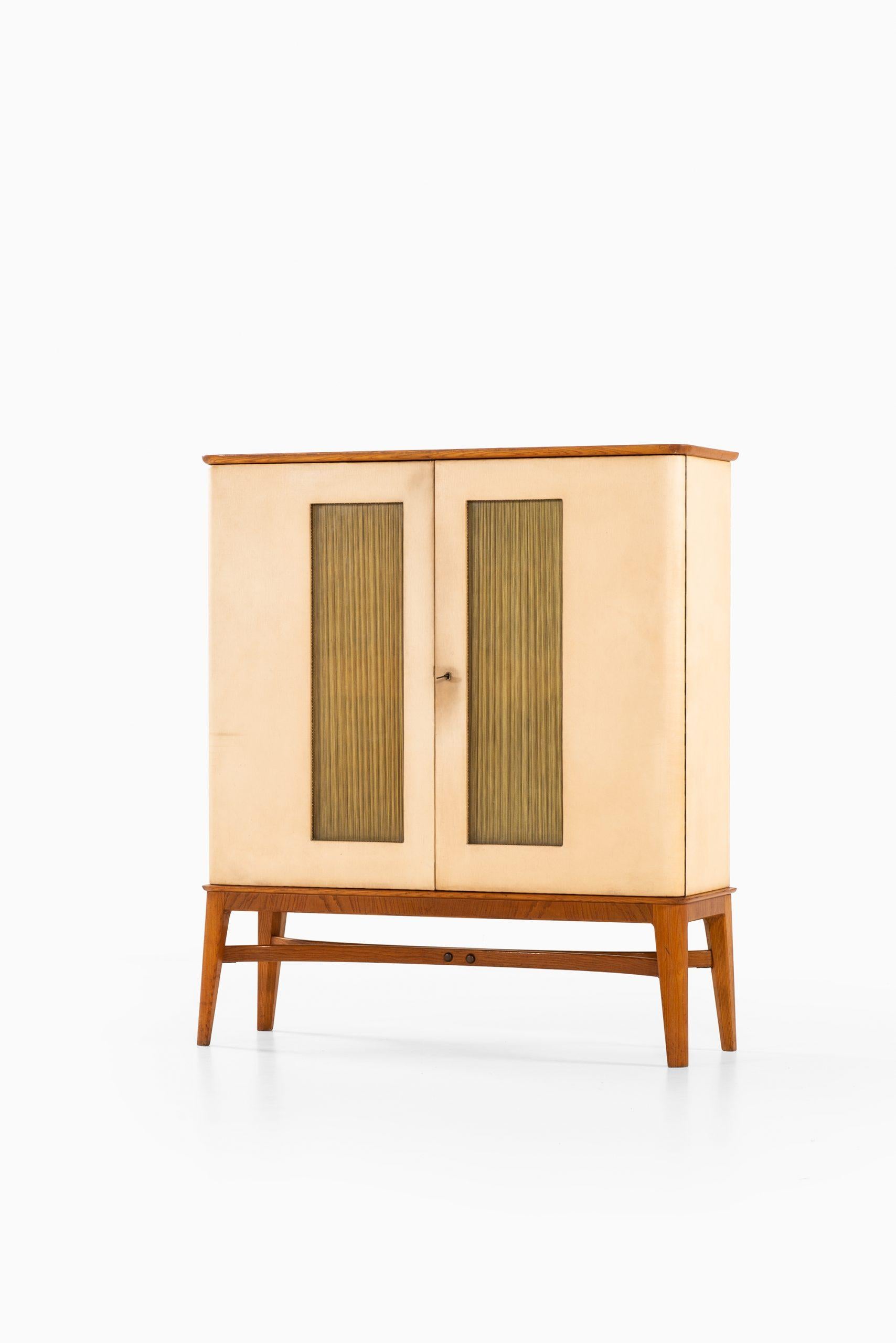 Very rare cabinet designed by Otto Schulz. Produced by Boet in Sweden.