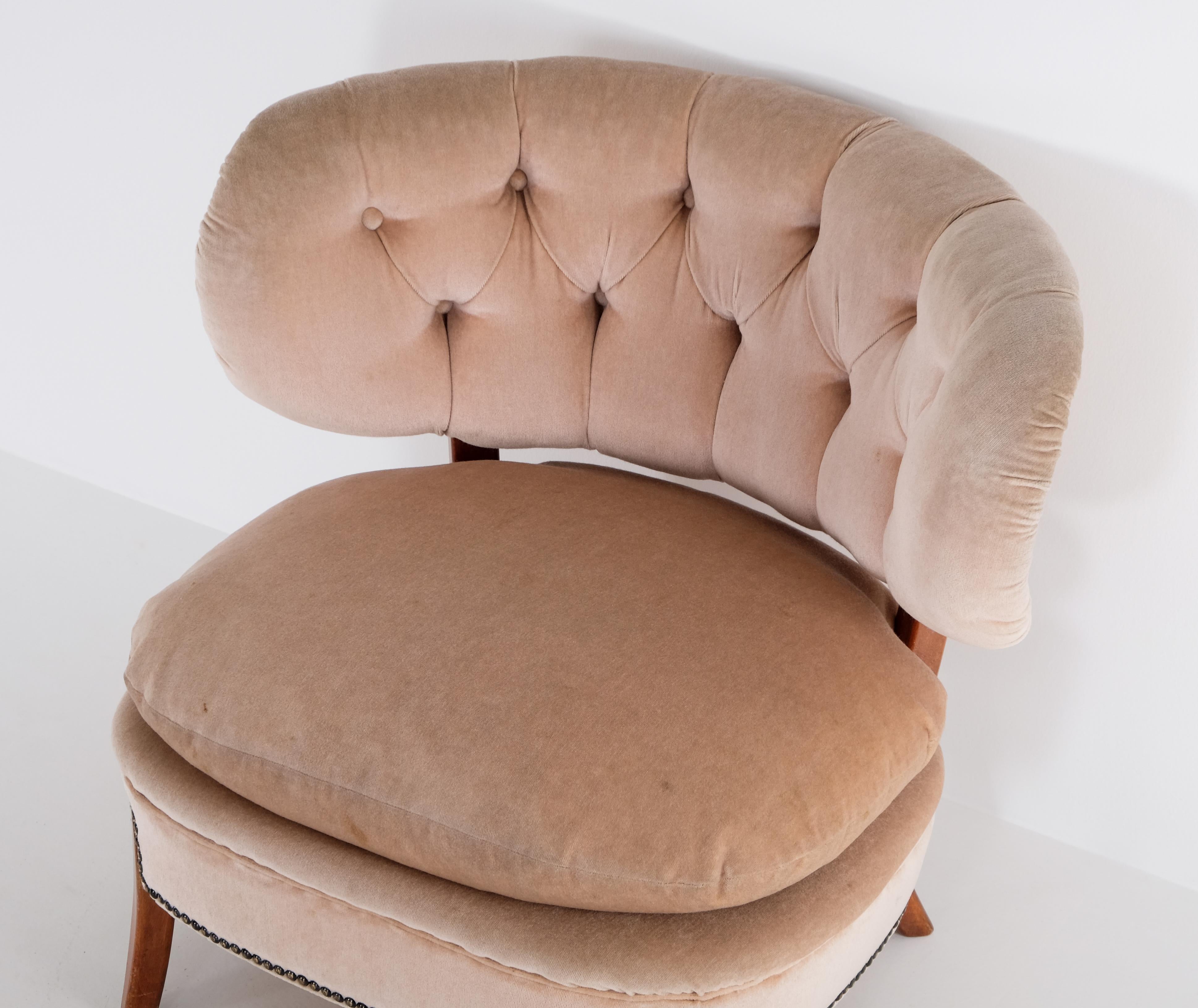 Otto Schulz chair, Sweden, 1940s For Sale 4