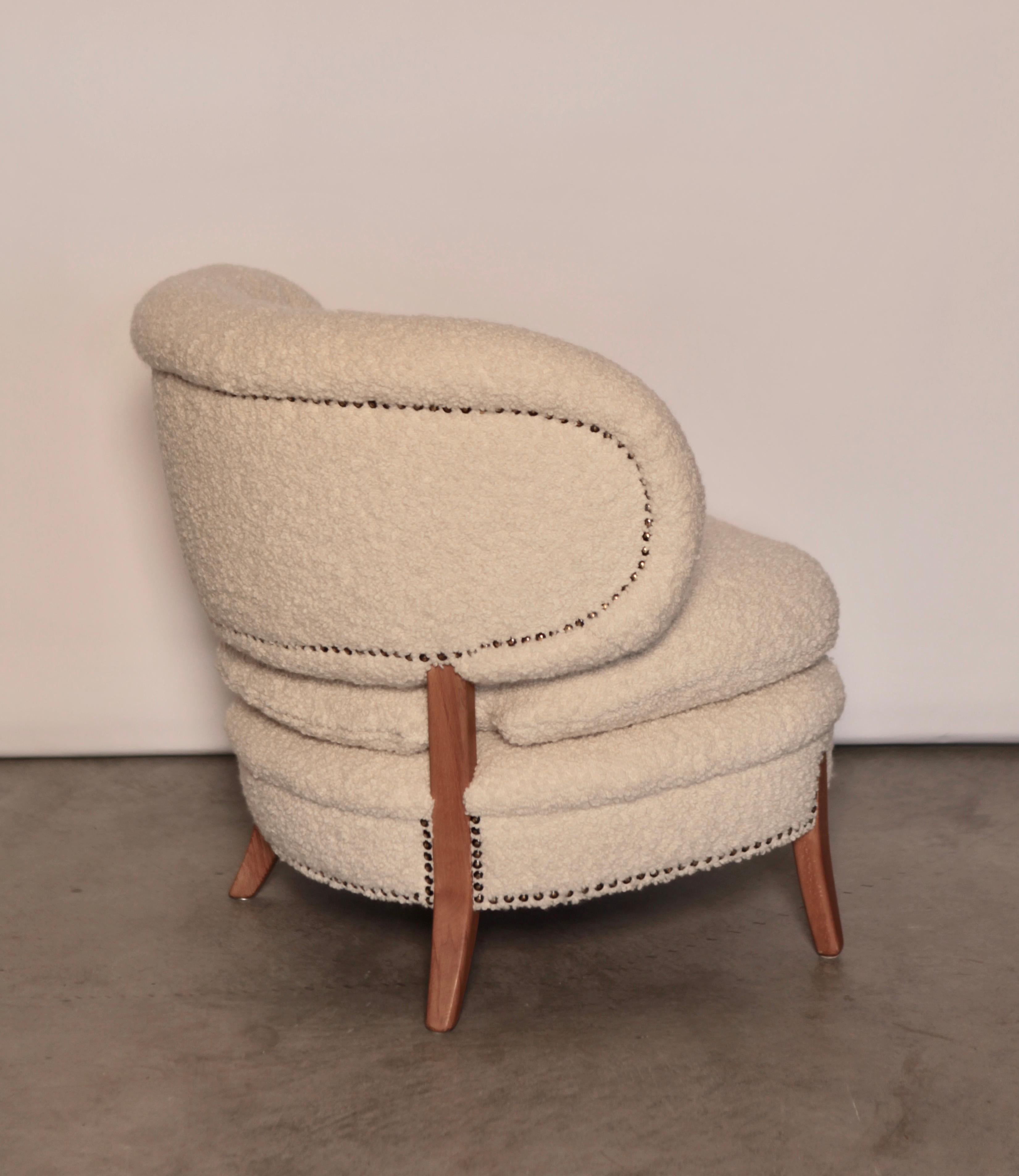 Swedish Otto Schulz Easy Chair, Sweden, Produced by Boet, 1940s For Sale