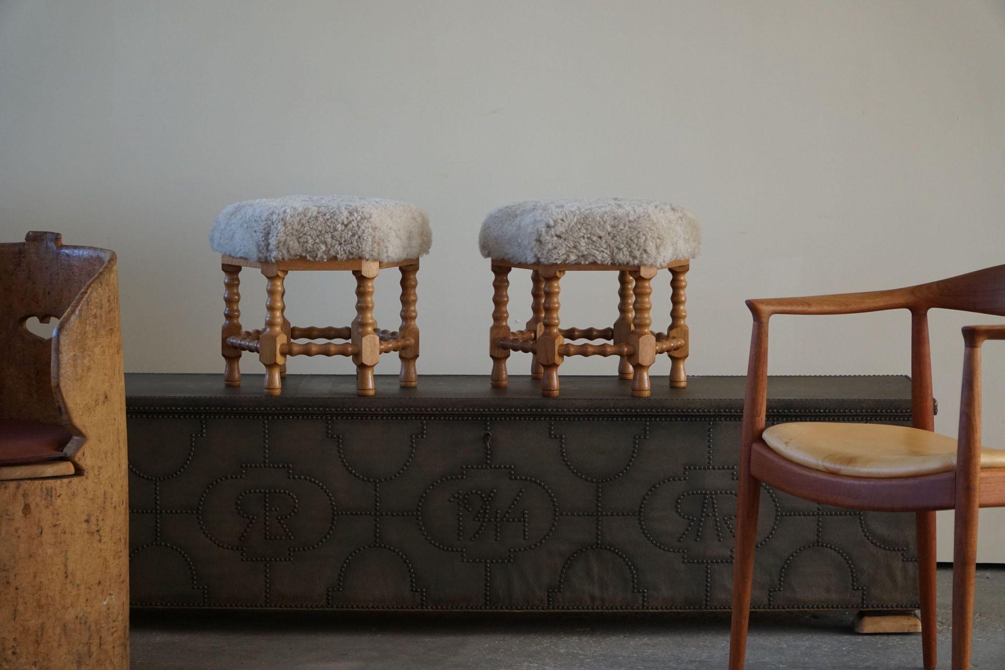 Otto Schulz for BOET, Rare Art Deco Chest/Bench made in 1944, Swedish Modern 12