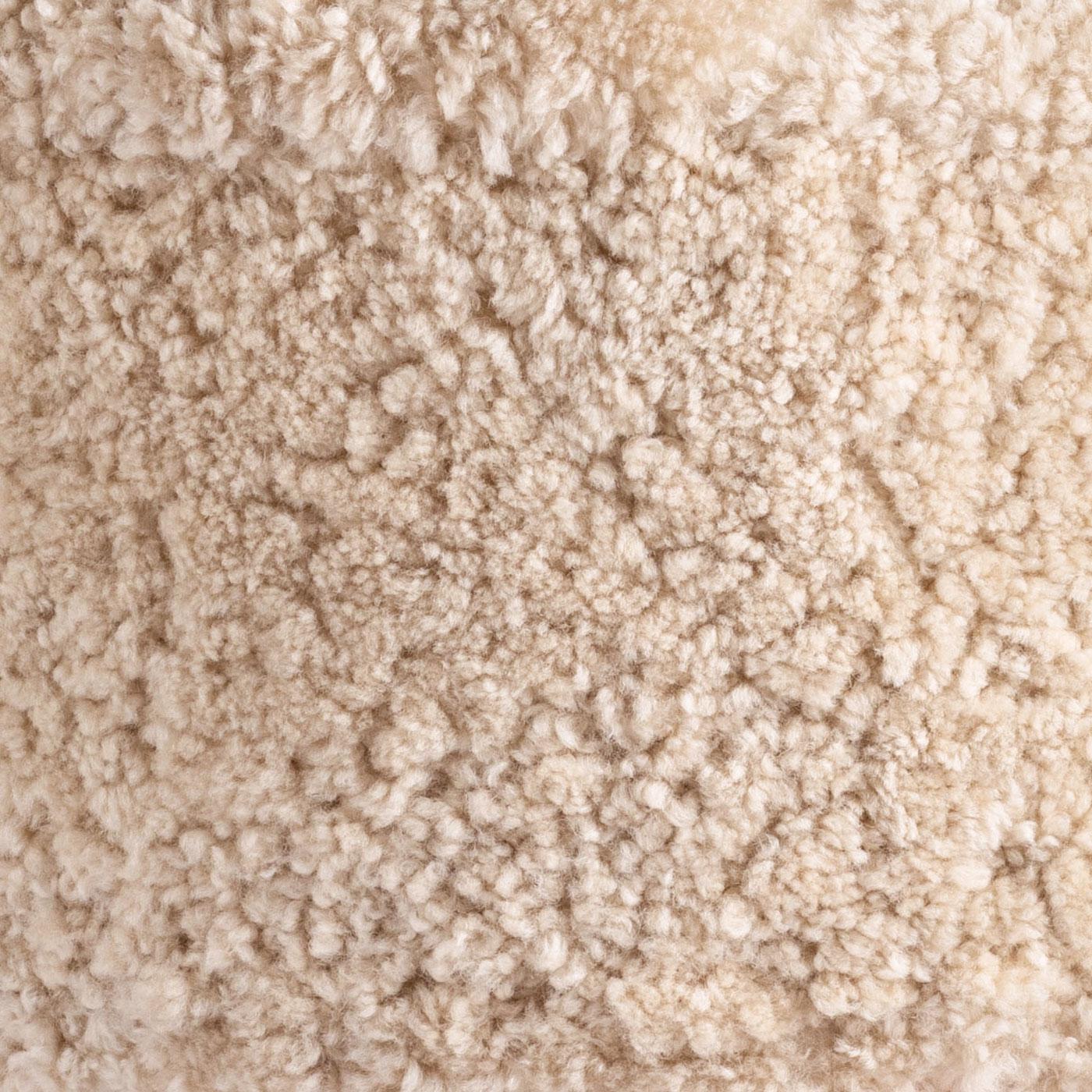 Otto Schulz pour Jio Möbler Fauteuil 'Schulz' en peau de mouton légère, années 1940 en vente 1