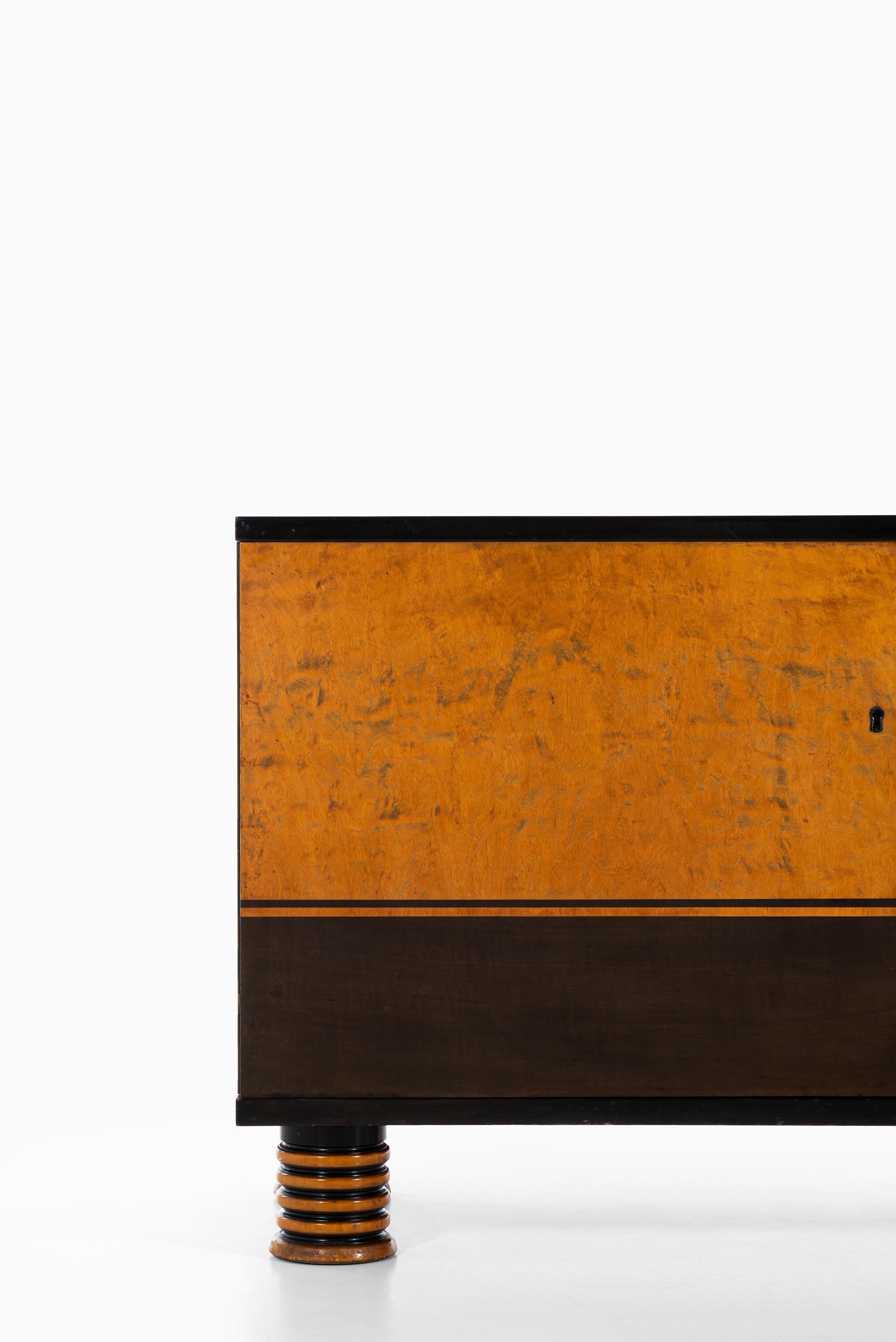 Rare sideboard designed by Otto Schulz. Produced by Boet in Sweden.