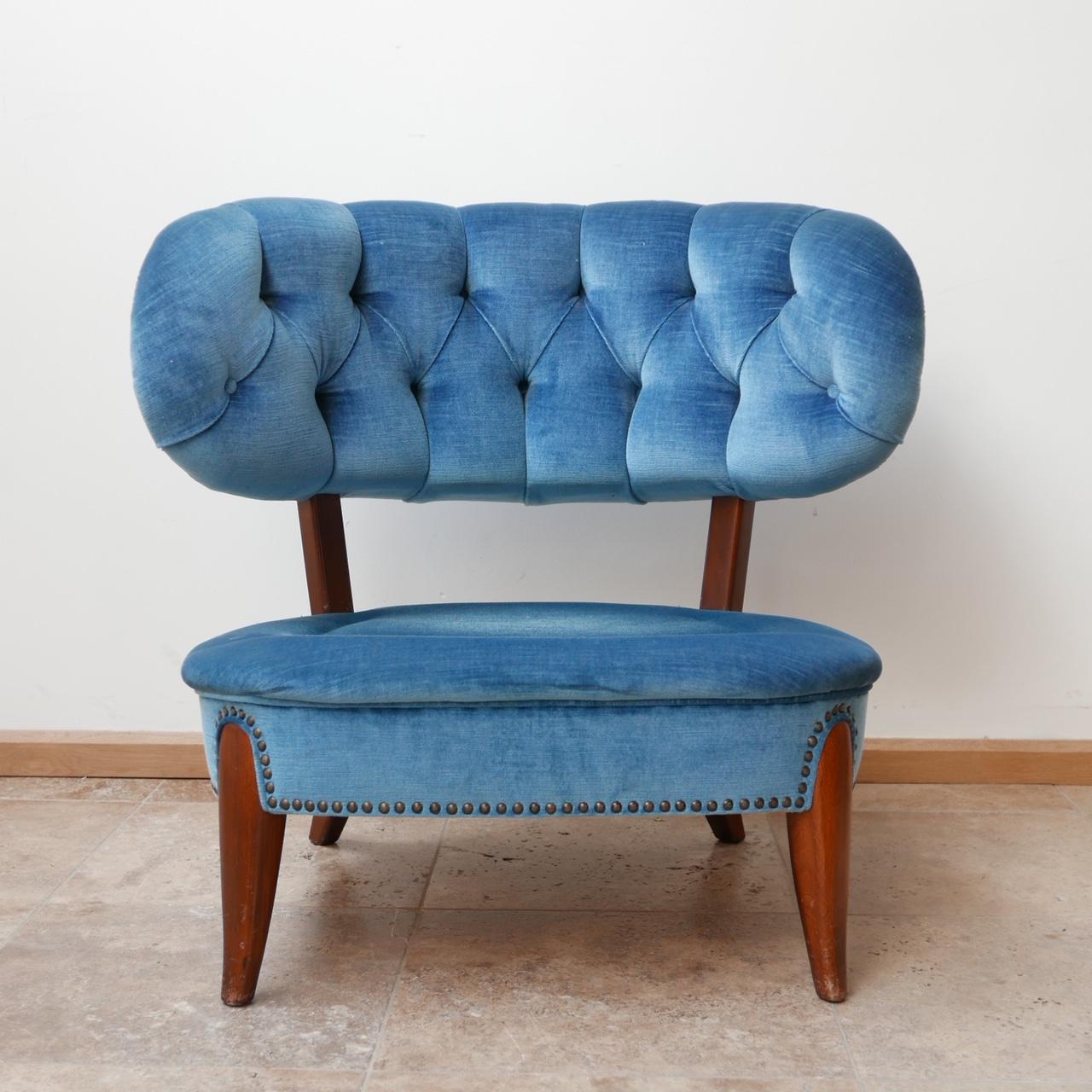 Otto Schulz Swedish Mid-Century Easy Lounge Chair 3