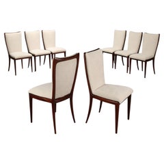 Eight 1950s Chairs Restored