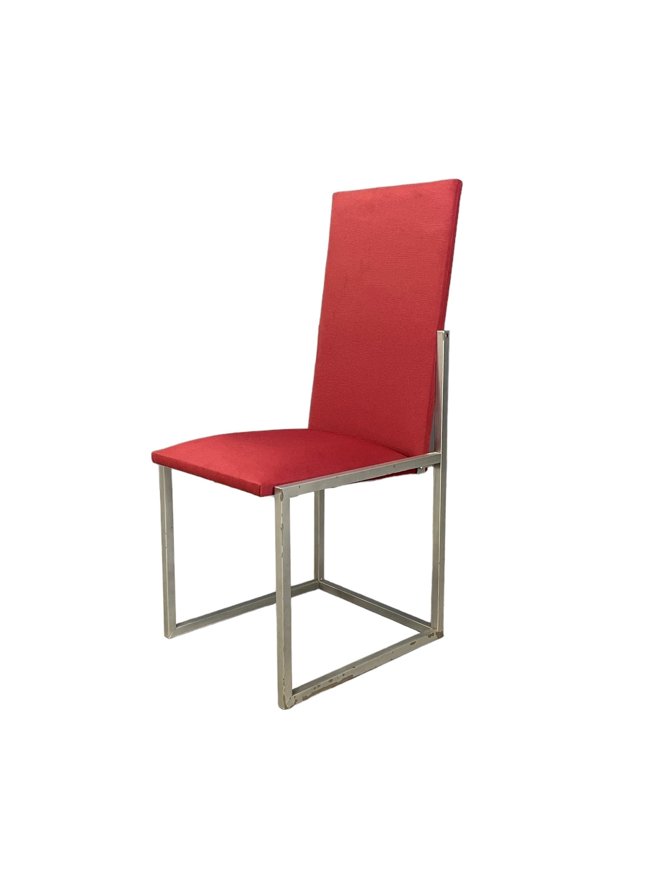 Huit chaises italiennes, production Turri, 1970 Bon état - En vente à Baranzate, IT