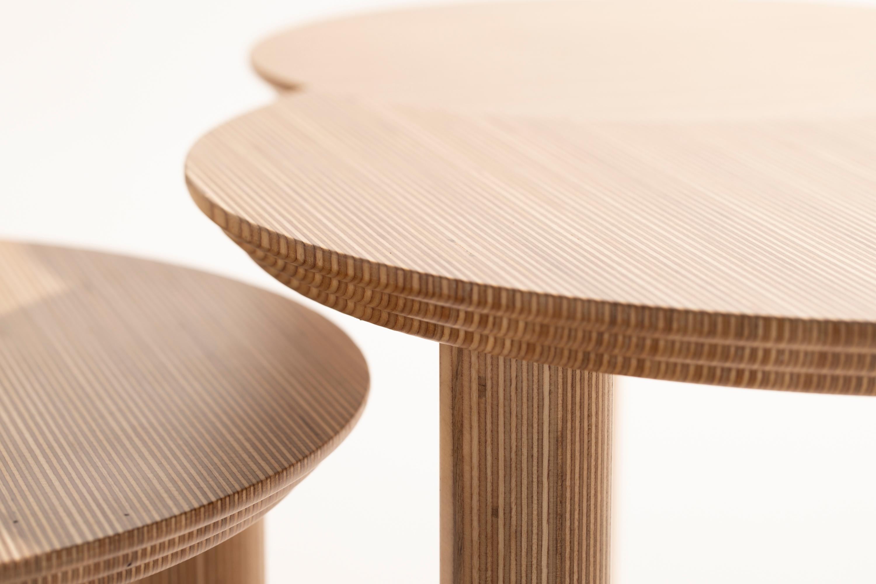 Der Beistelltisch OTTO - Teil der ersten Produktkollektion von Solmistudio - wird sorgfältig aus  Birkenholz, geformt zum charakteristischen Otto*, mit einer glatten Wasserfallkante und stabilen gedrechselten Beinen. Das unverwechselbare